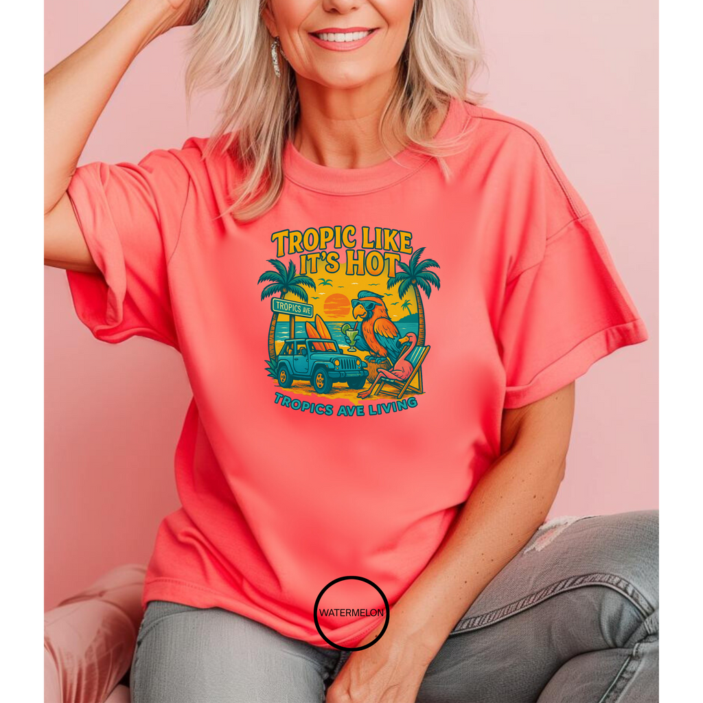 Tropics Ave Tshirt gift for Jimmy Buffet fan Vintage Summer Tee, Margaritaville  Beach Vibe Shirt, Cool Travel Apparel, Fun Gift for Vacation Lovers