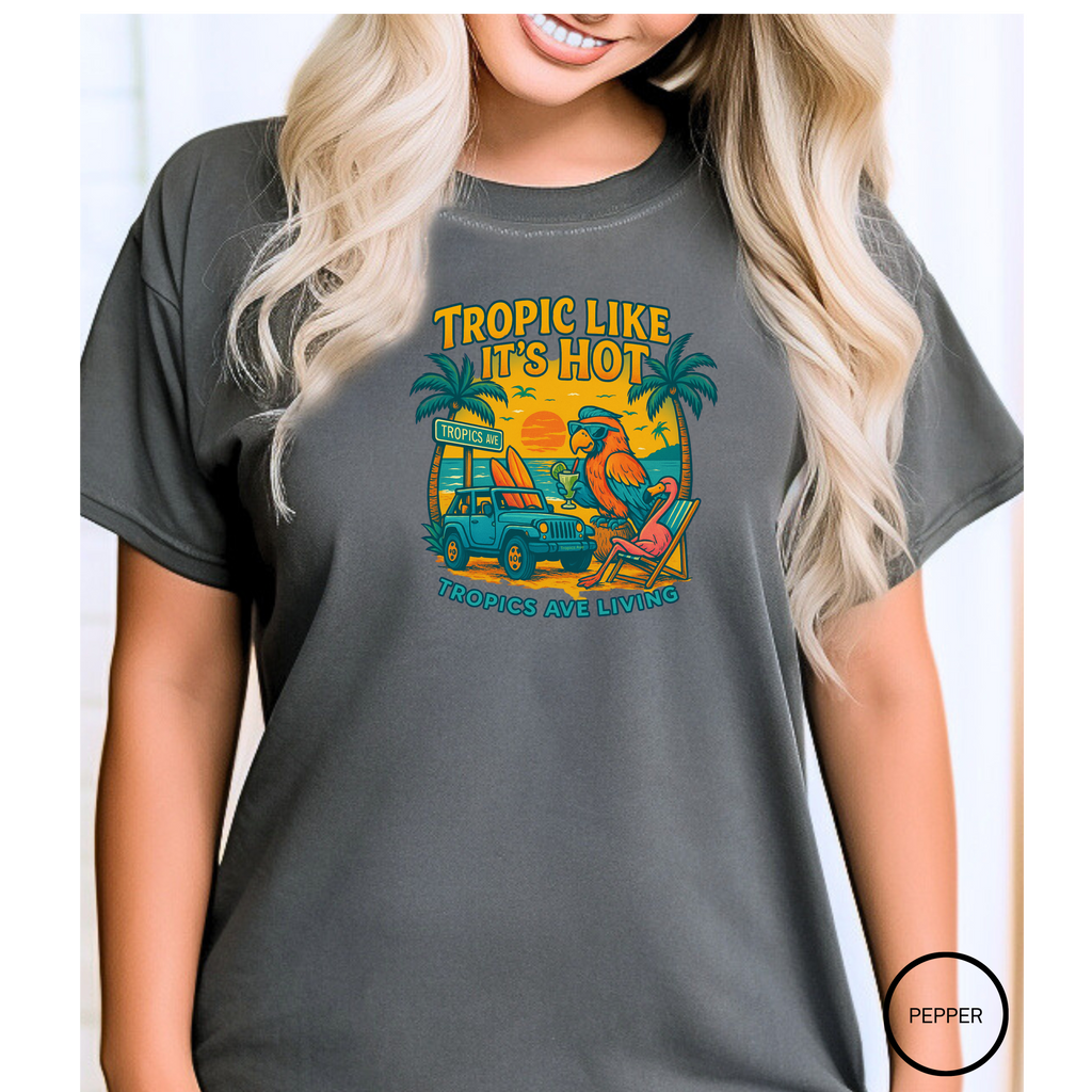 Tropics Ave Tshirt gift for Jimmy Buffet fan Vintage Summer Tee, Margaritaville  Beach Vibe Shirt, Cool Travel Apparel, Fun Gift for Vacation Lovers