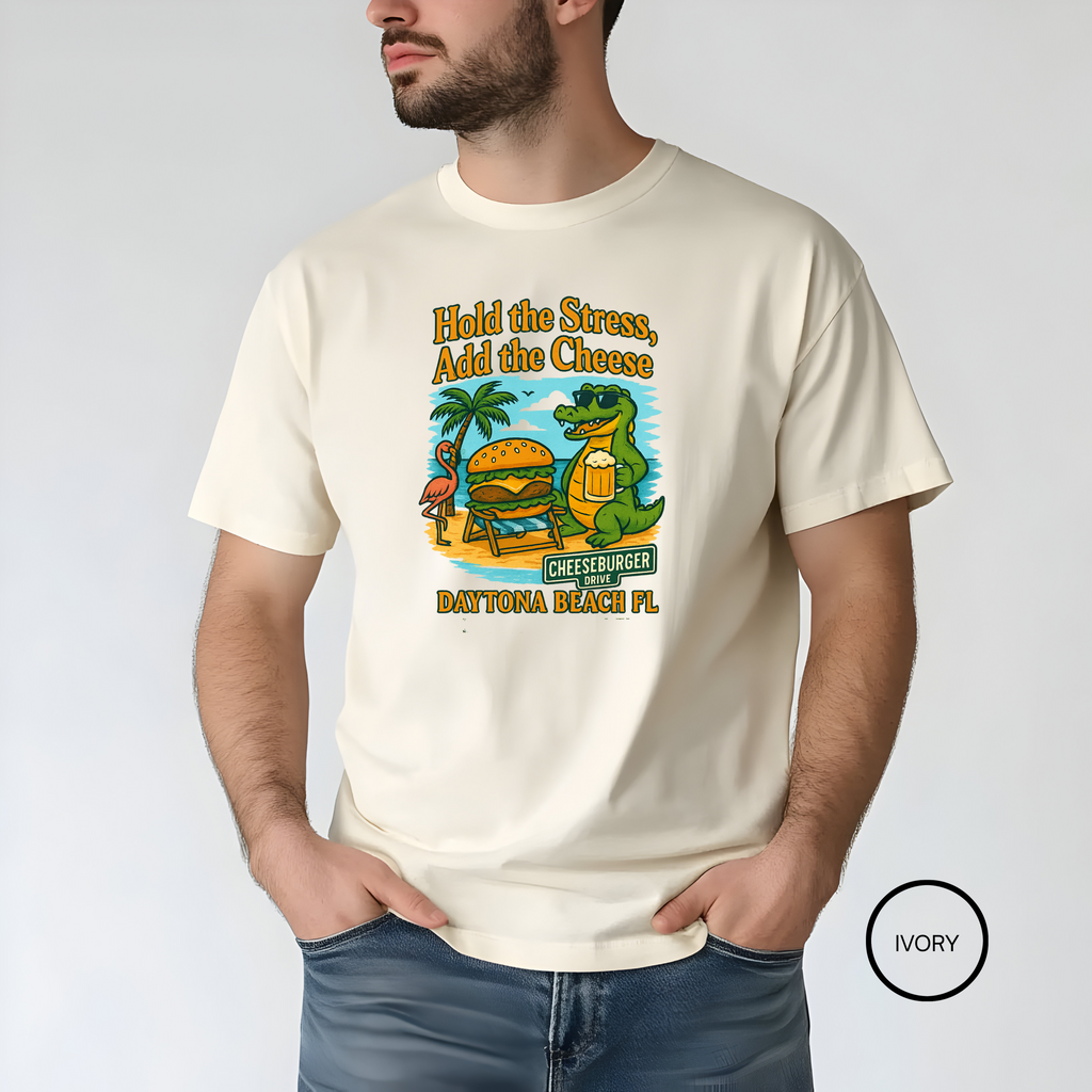 Cheeseburger Dr Tshirt gift for Jimmy Buffet fan Vintage Summer Tee, Margaritaville  Beach Vibe Shirt, Cool Travel Apparel, Fun Gift for Vacation Lovers