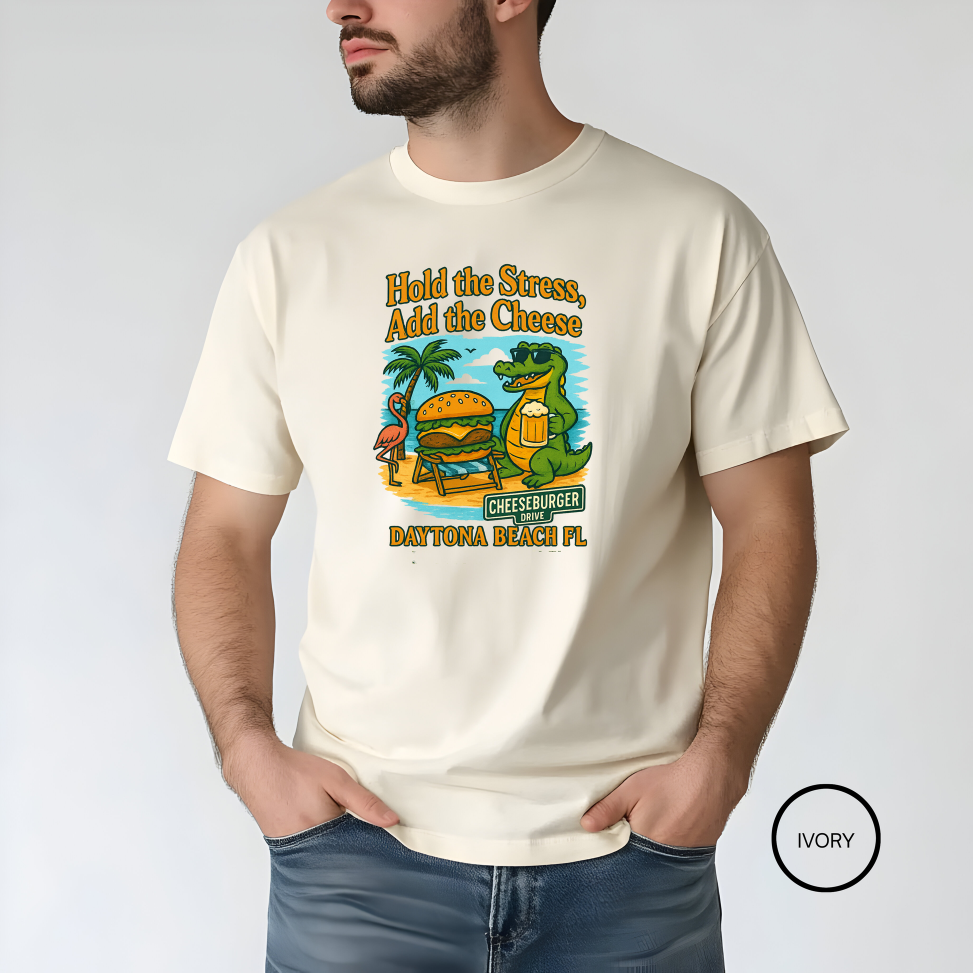 Cheeseburger Dr Tshirt gift for Jimmy Buffet fan Vintage Summer Tee, Margaritaville  Beach Vibe Shirt, Cool Travel Apparel, Fun Gift for Vacation Lovers