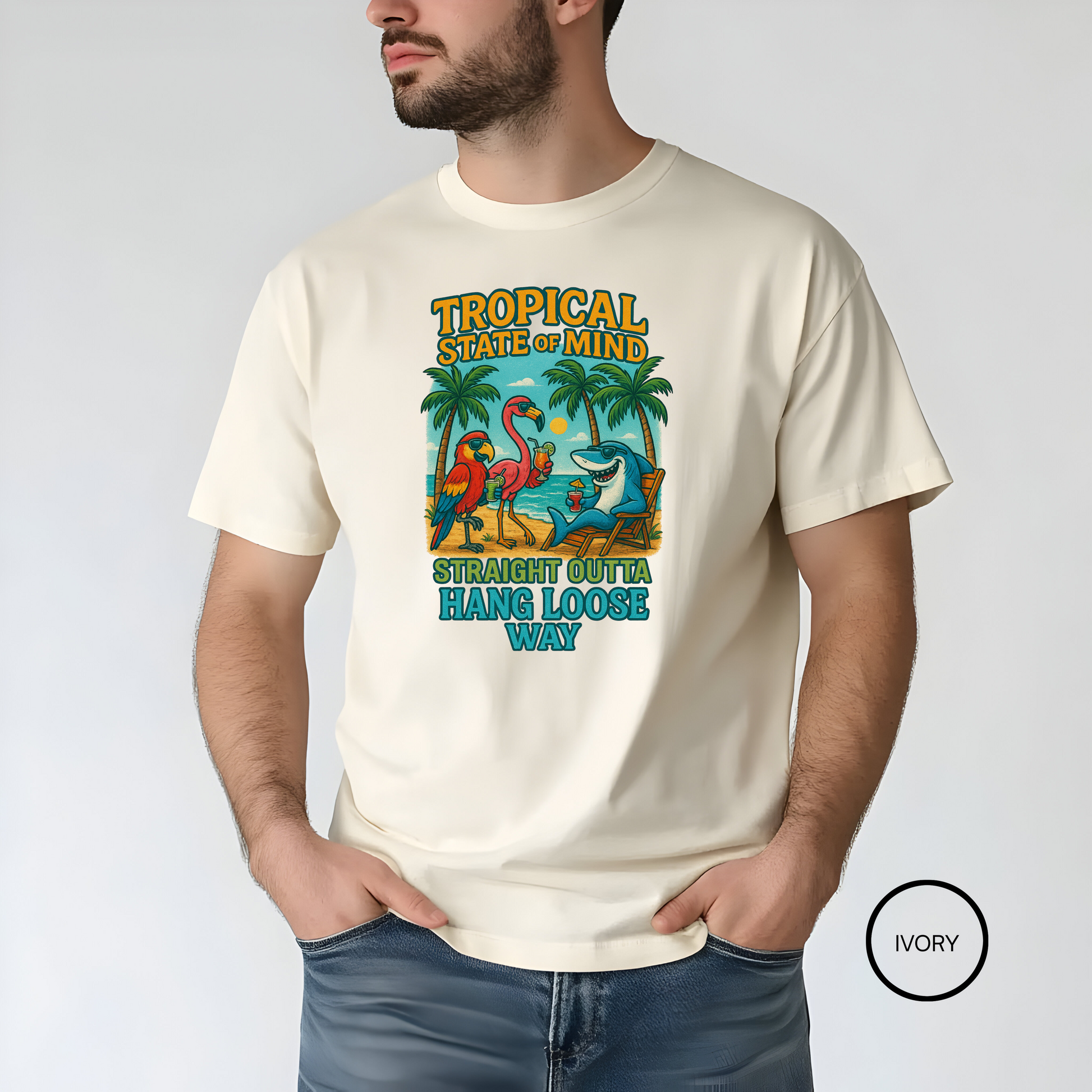 Hang Loose Way  Tshirt gift for Jimmy Buffet fan Vintage Summer Tee, Margaritaville  Beach Vibe Shirt, Cool Travel Apparel, Fun Gift for Vacation Lovers