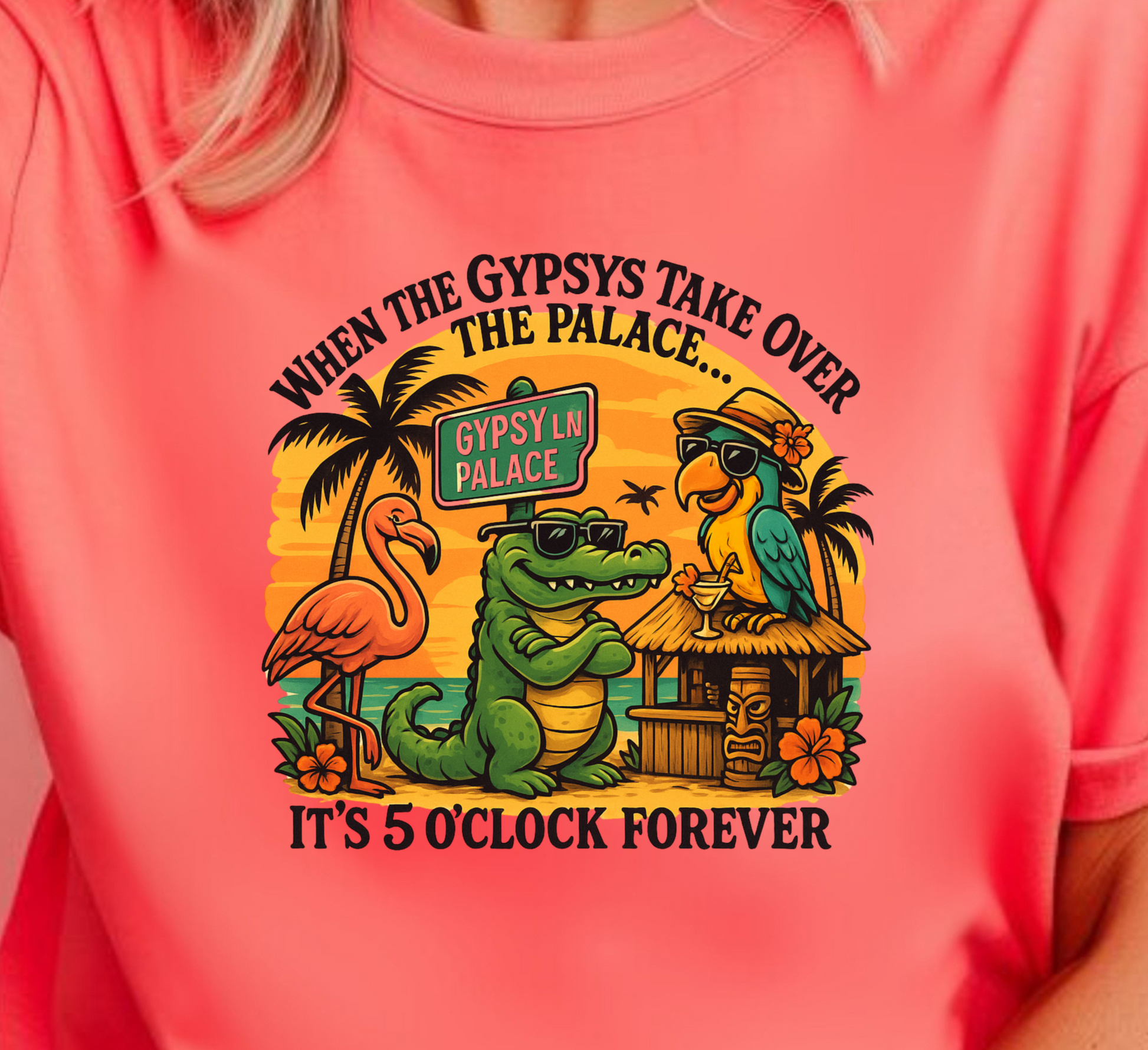 Gypsy Palace Ln  T shirt  Comfort colors 1717