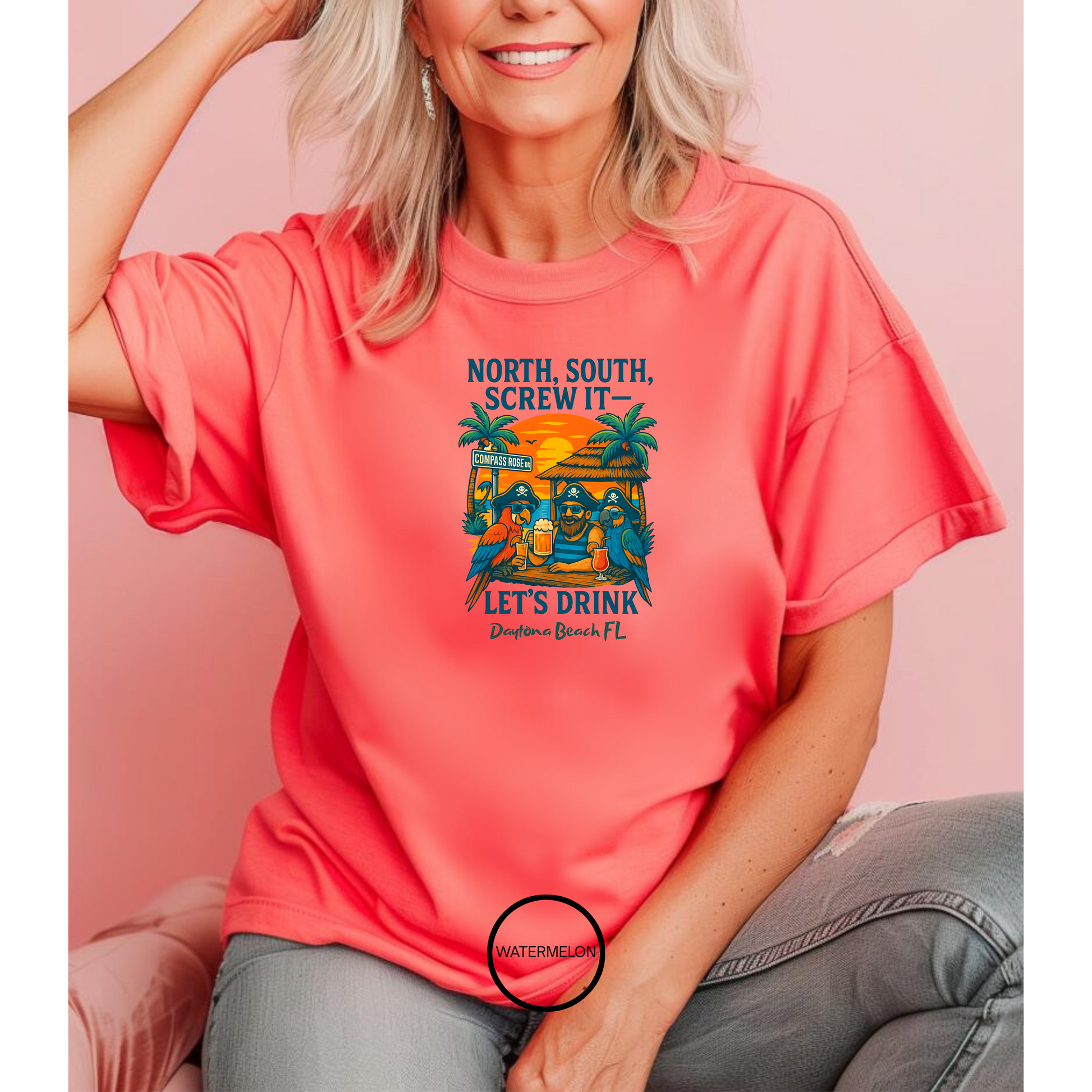 Compass Rose Dr   T shirt  Comfort colors 1717