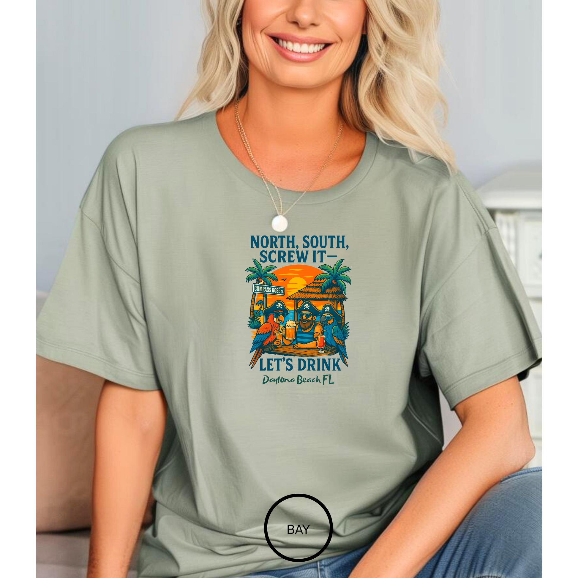 Compass Rose Dr   T shirt  Comfort colors 1717