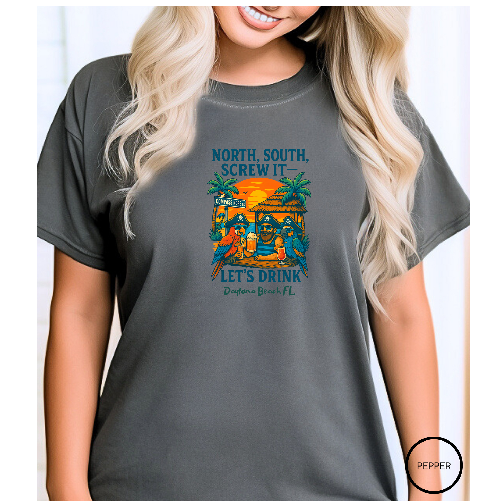 Compass Rose Dr   T shirt  Comfort colors 1717