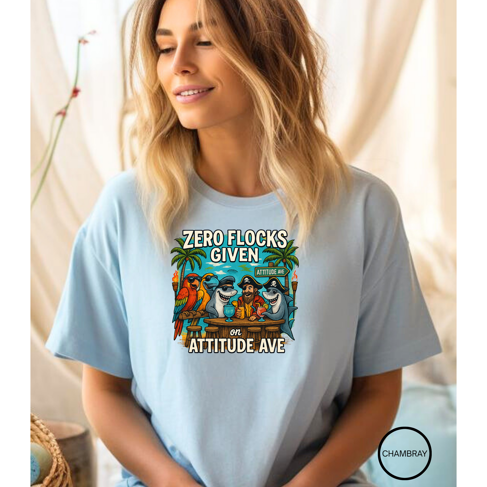 Attitude Ave    T shirt  Comfort colors 1717