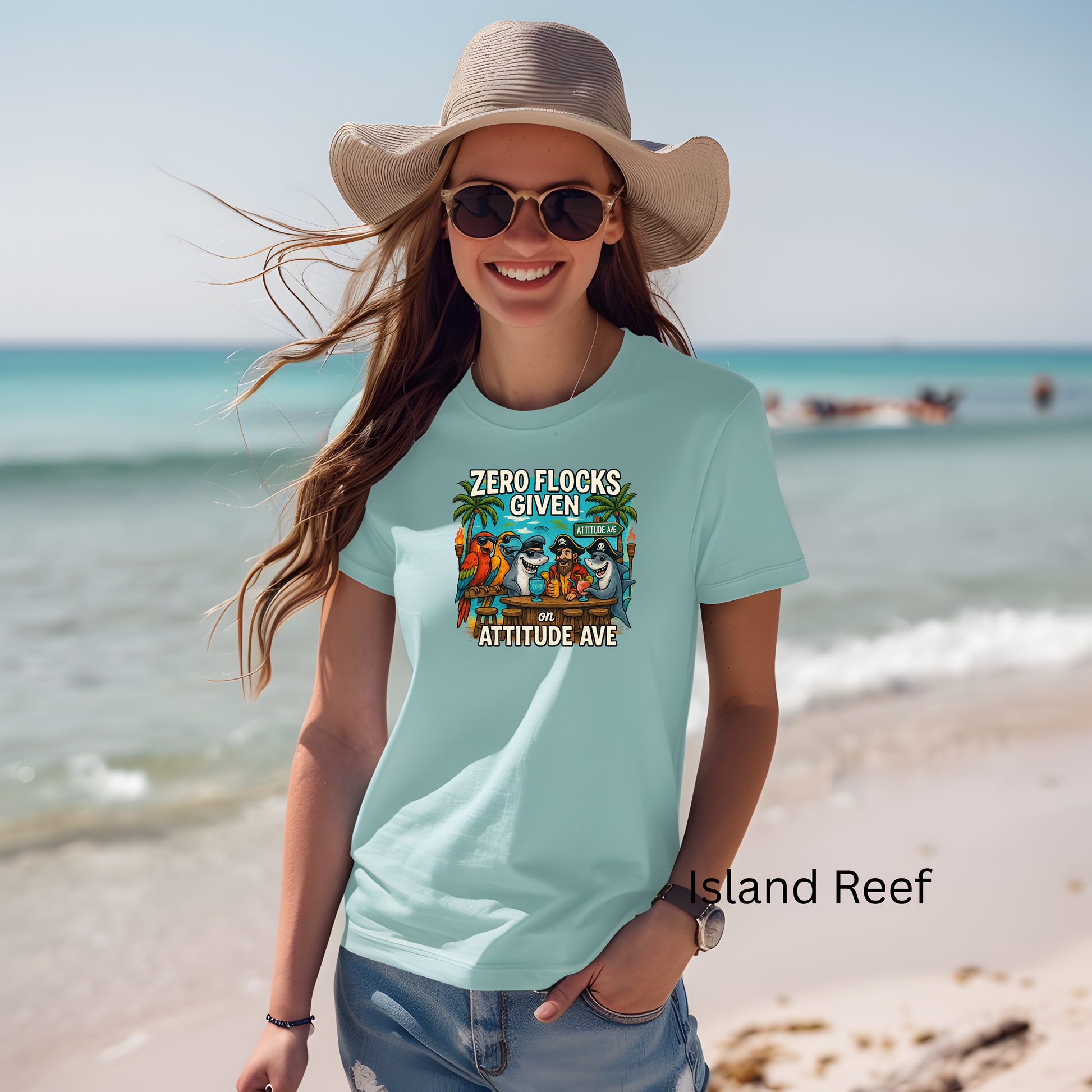 Attitude Ave    T shirt  Comfort colors 1717