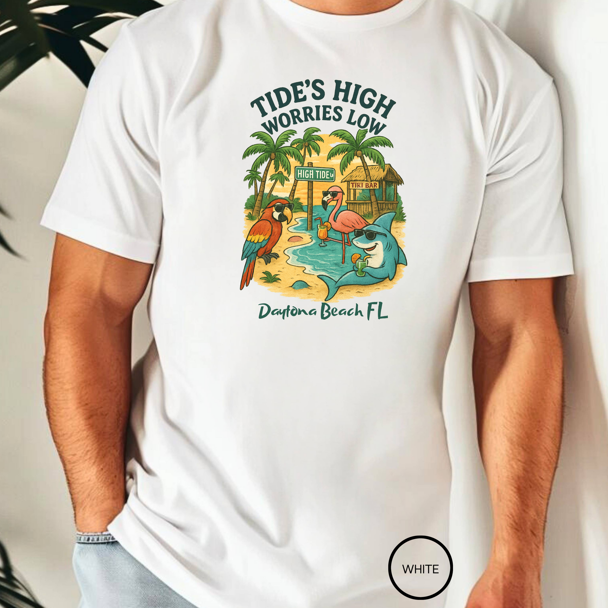 High Tide Ln    T shirt  Comfort colors 1717