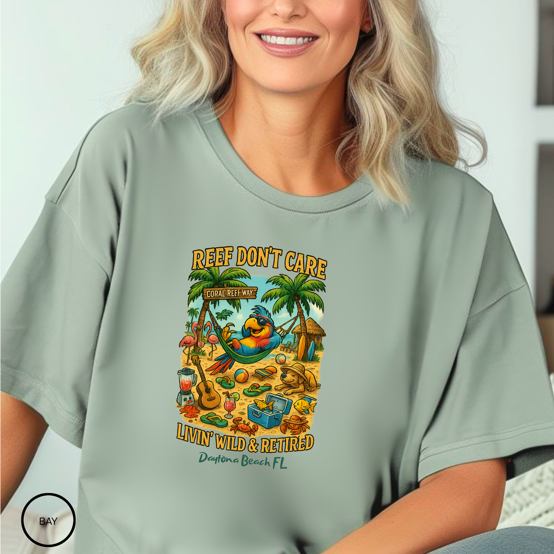 High Tide Ln    T shirt  Comfort colors 1717