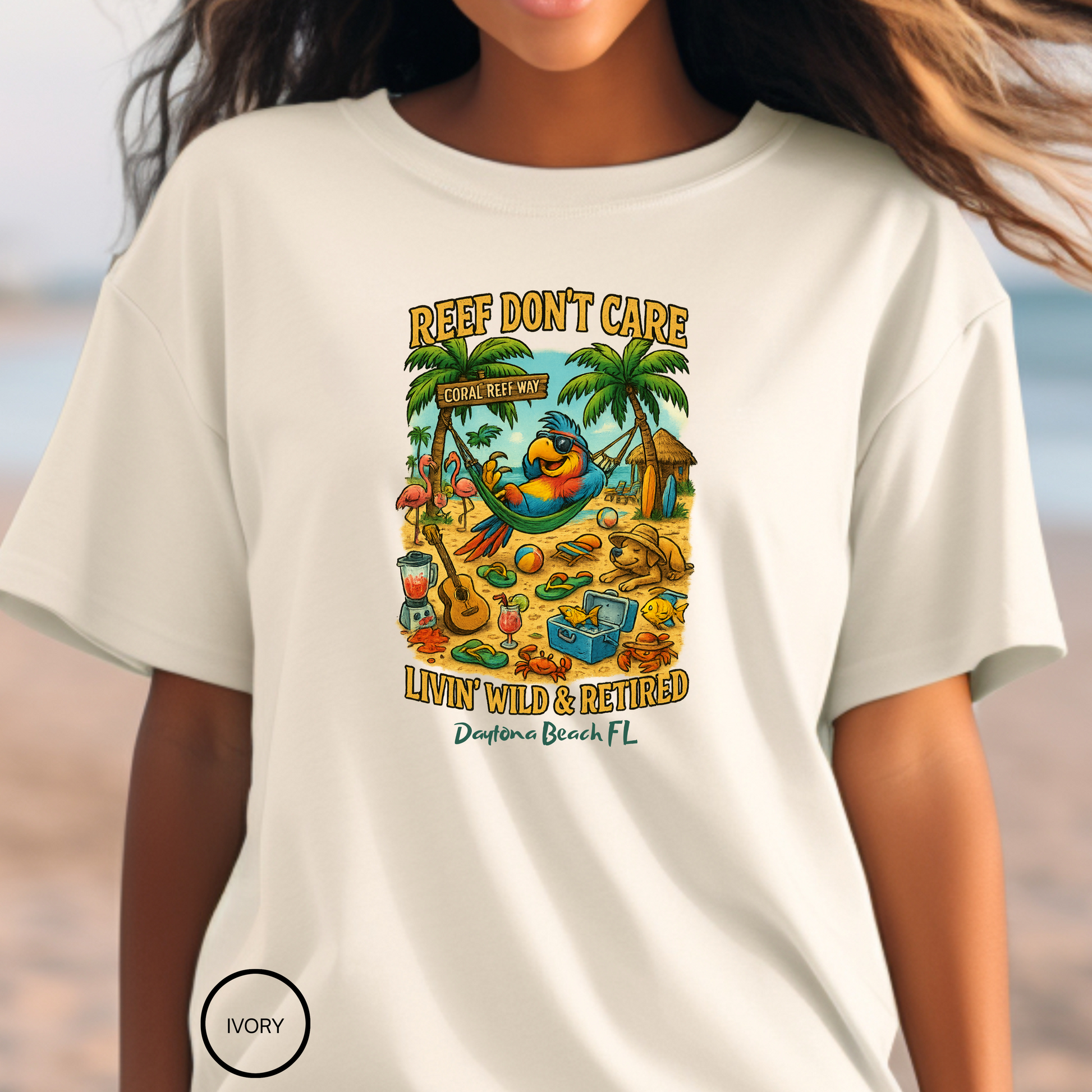 High Tide Ln    T shirt  Comfort colors 1717