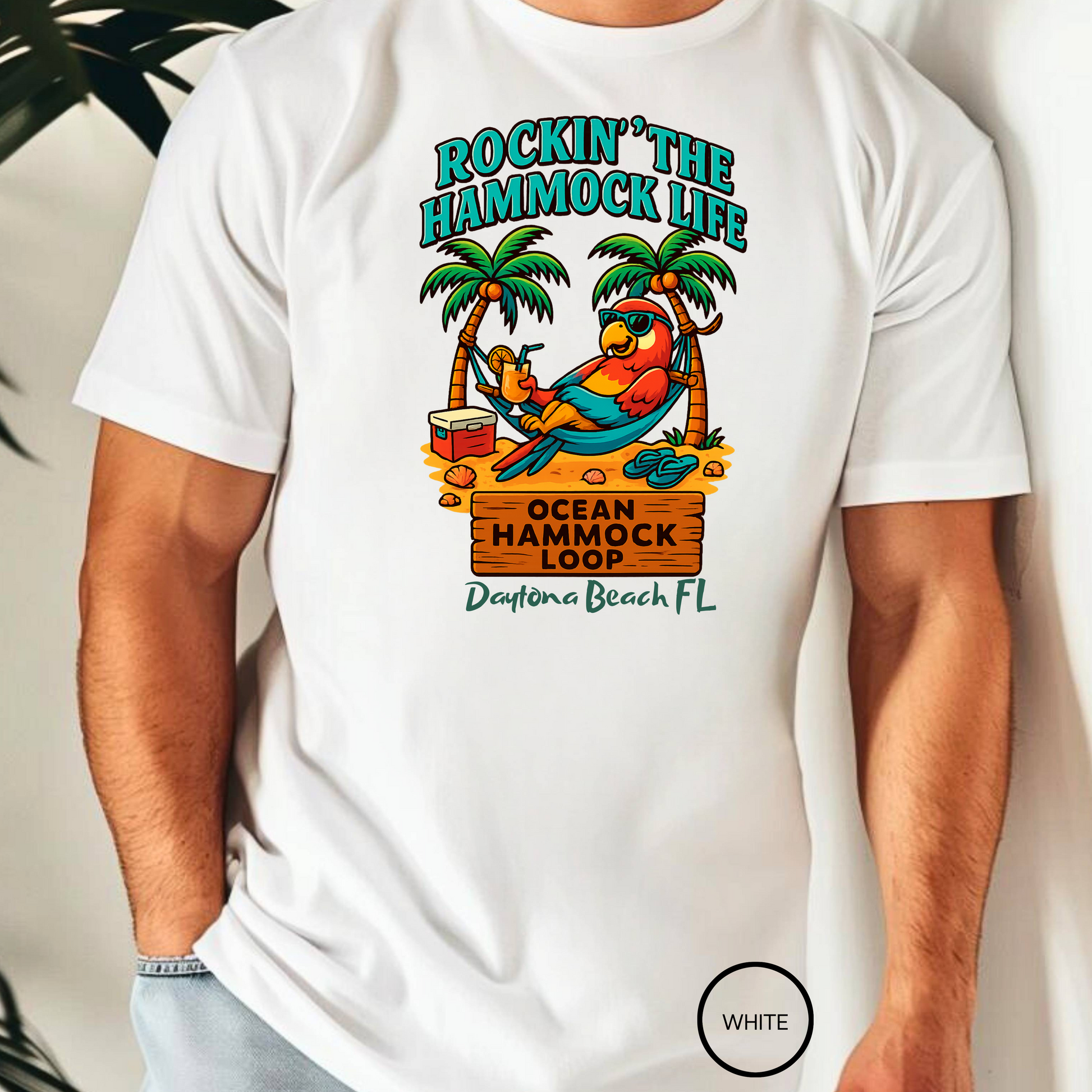 Ocean Hammock loop    T shirt  Comfort colors 1717