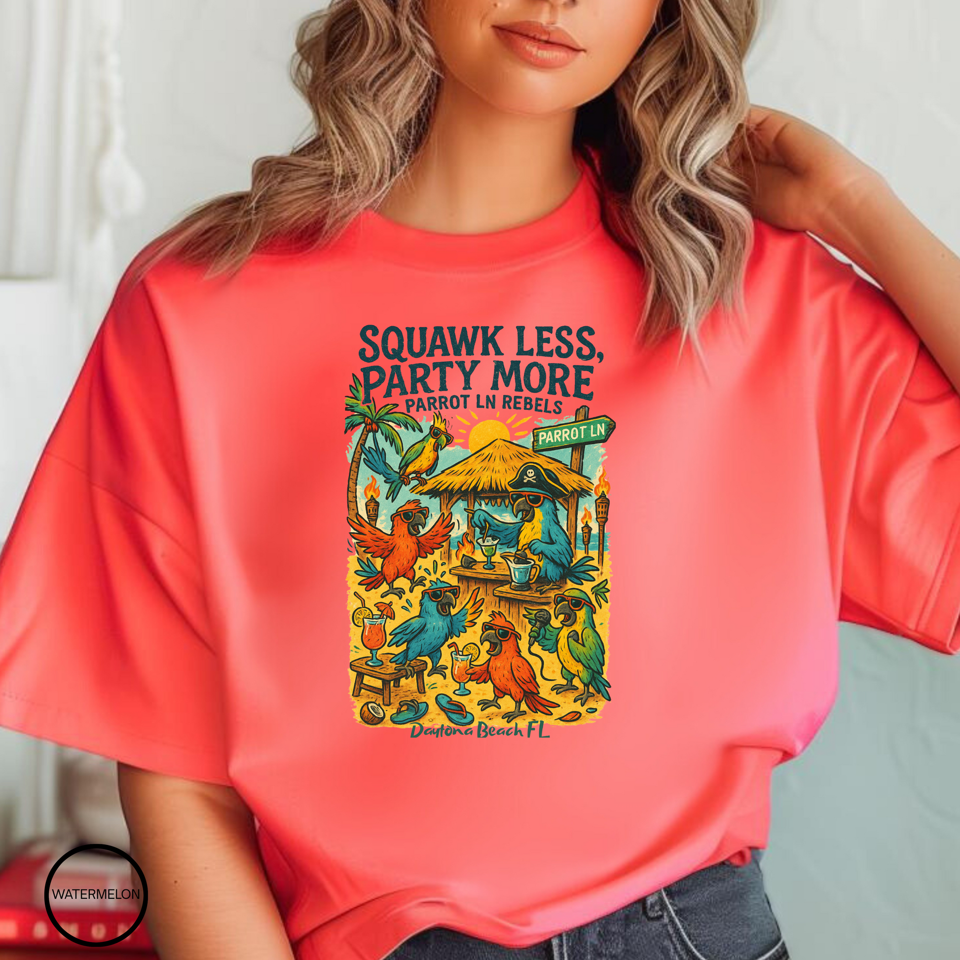 Parrot LN  T shirt  Comfort colors 1717