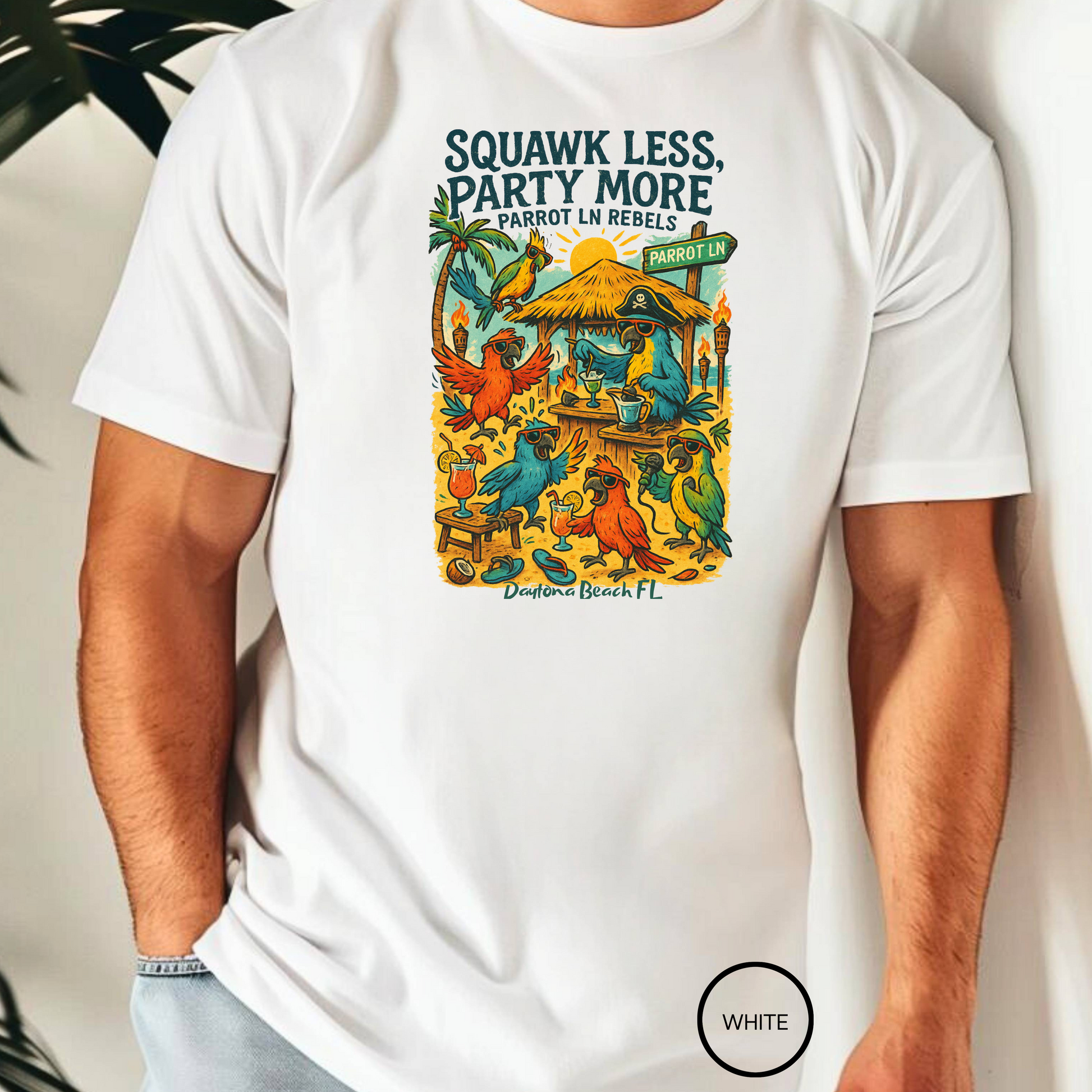 Parrot LN  T shirt  Comfort colors 1717