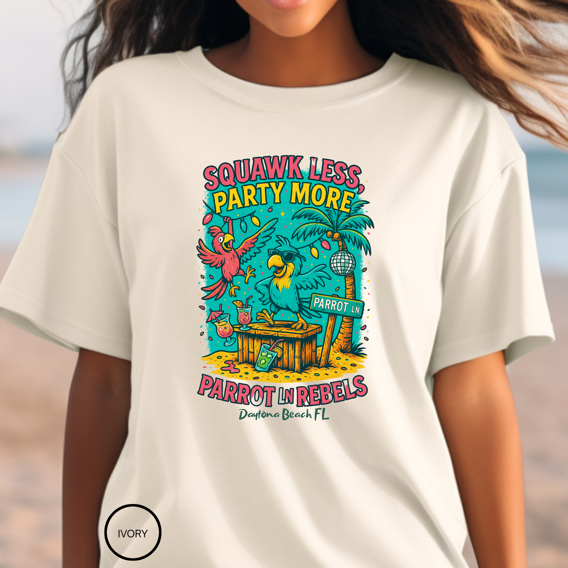 Parrot LN  T shirt  Comfort colors 1717