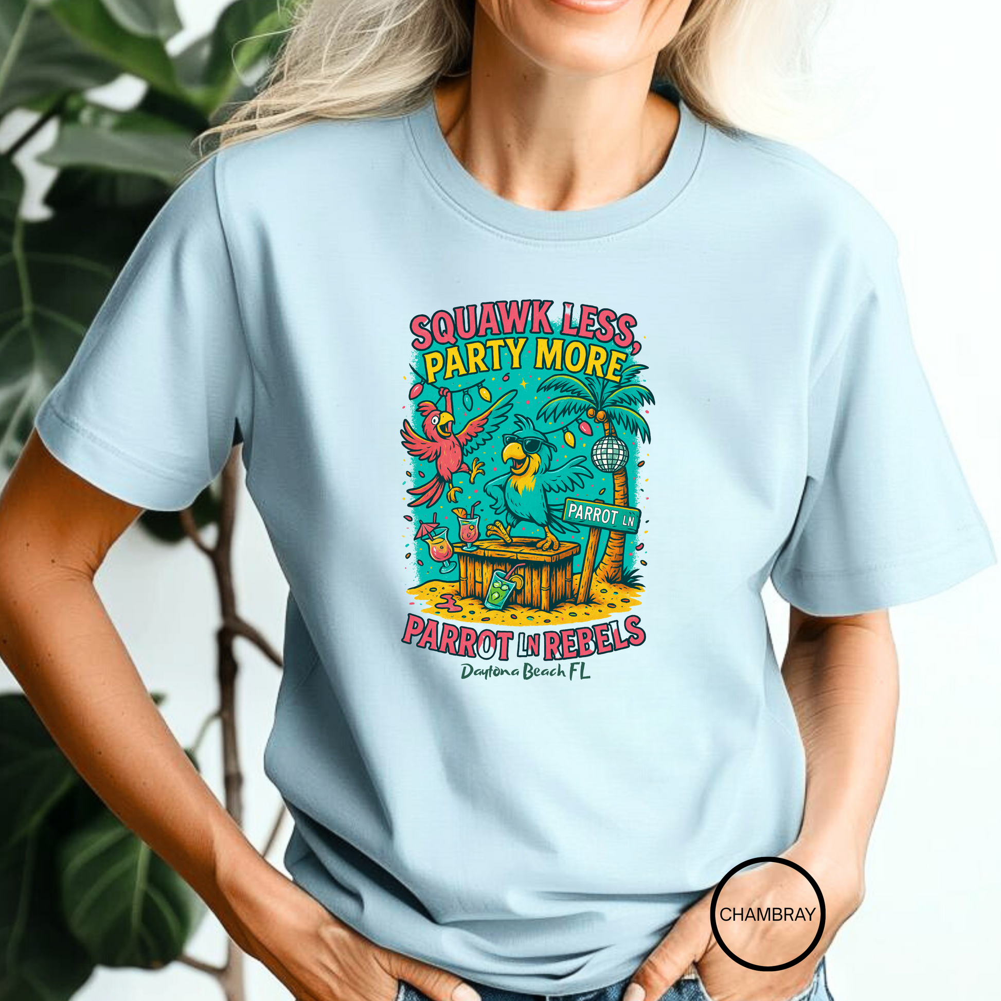 Parrot LN  T shirt  Comfort colors 1717