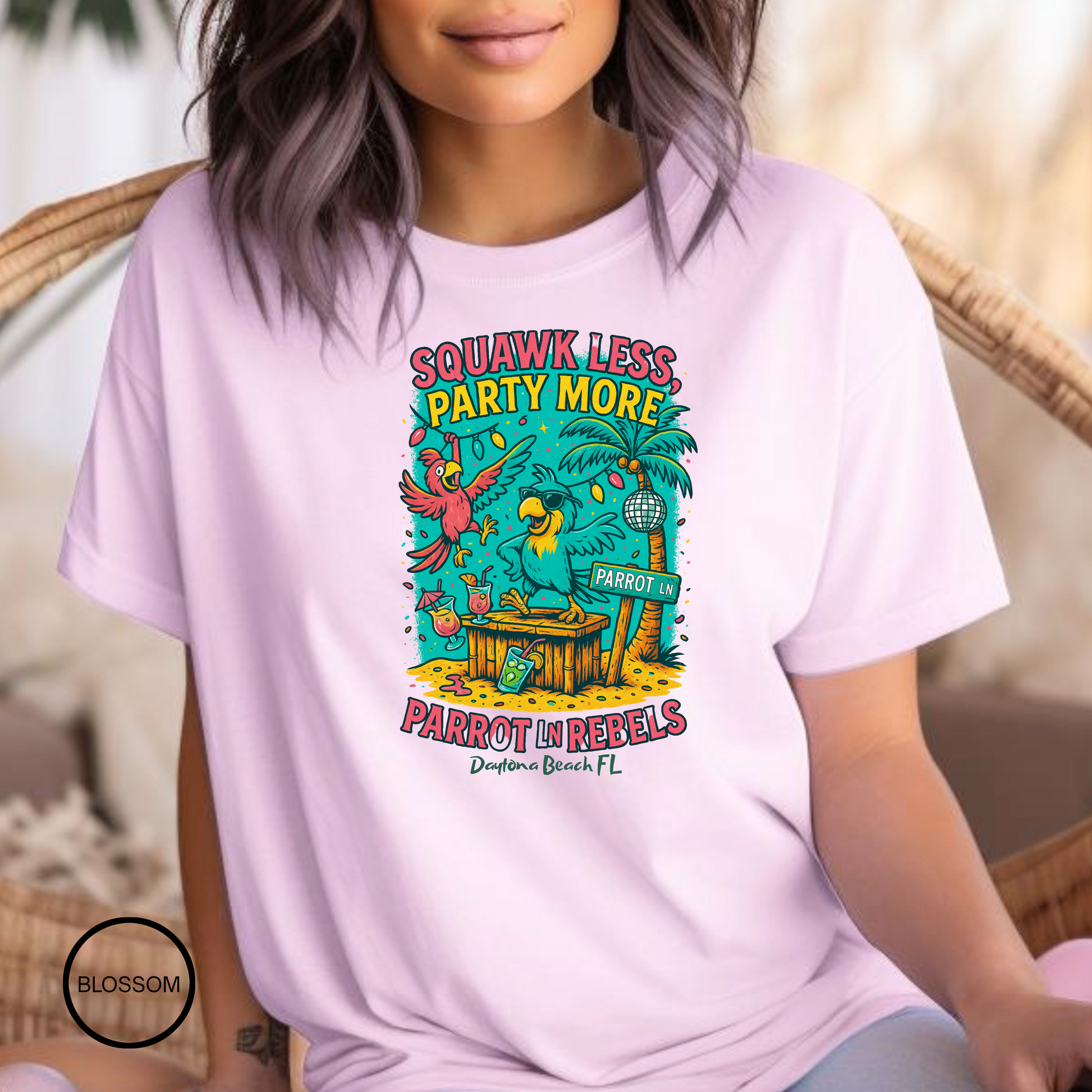 Parrot LN  T shirt  Comfort colors 1717