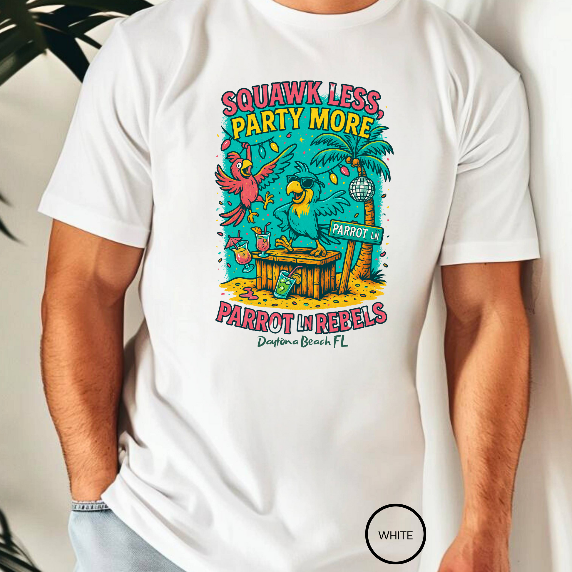 Parrot LN  T shirt  Comfort colors 1717