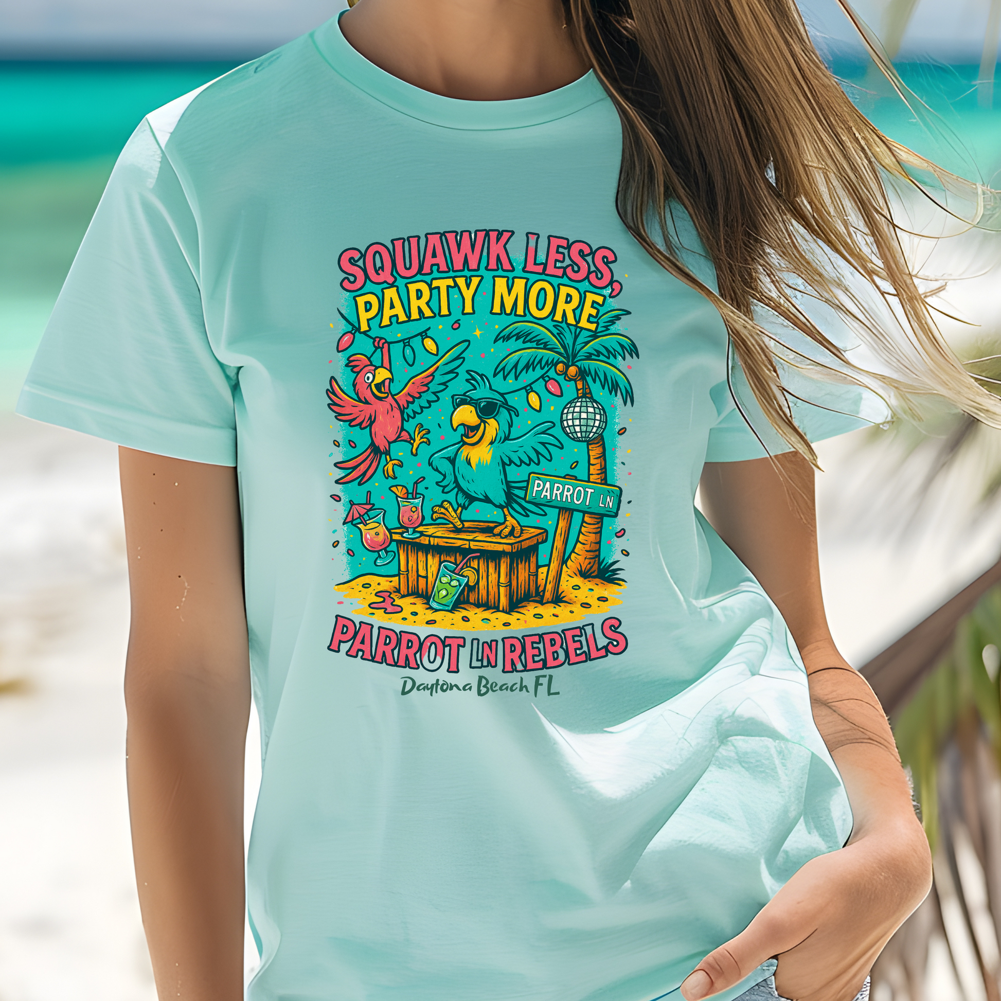 Parrot LN  T shirt  Comfort colors 1717