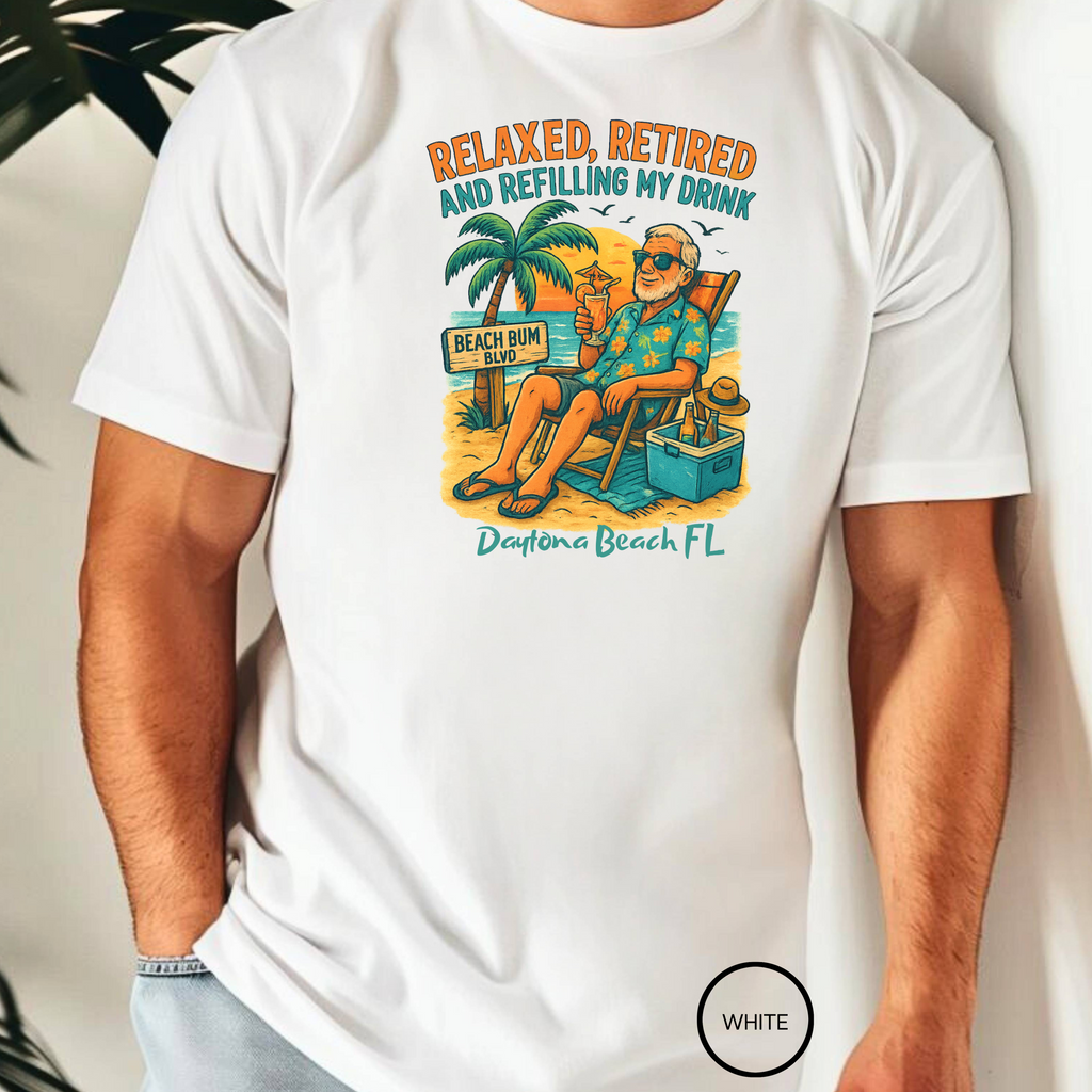 Beach Bum Blvd   T shirt  Comfort colors 1717