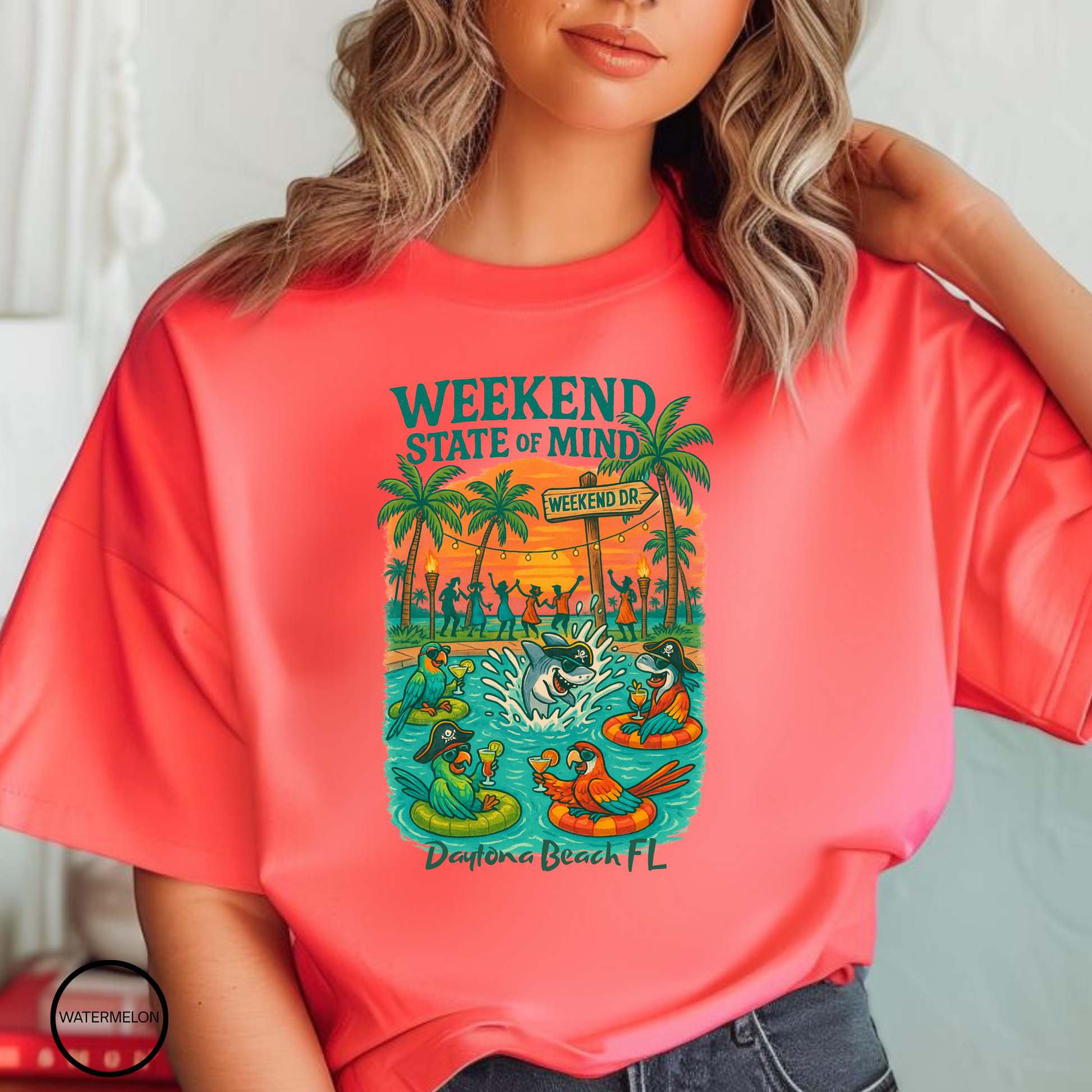 Weekend Dr T shirt  Comfort colors 1717