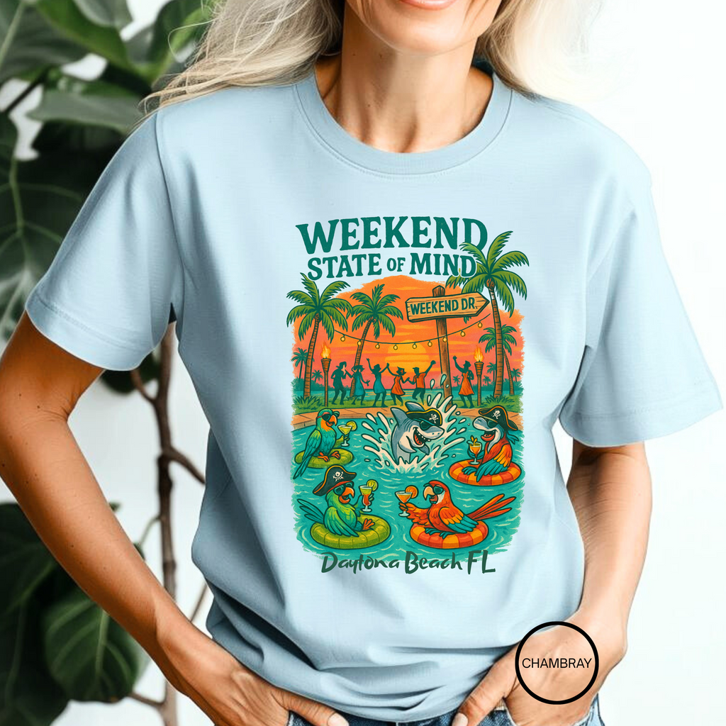 Weekend Dr T shirt  Comfort colors 1717