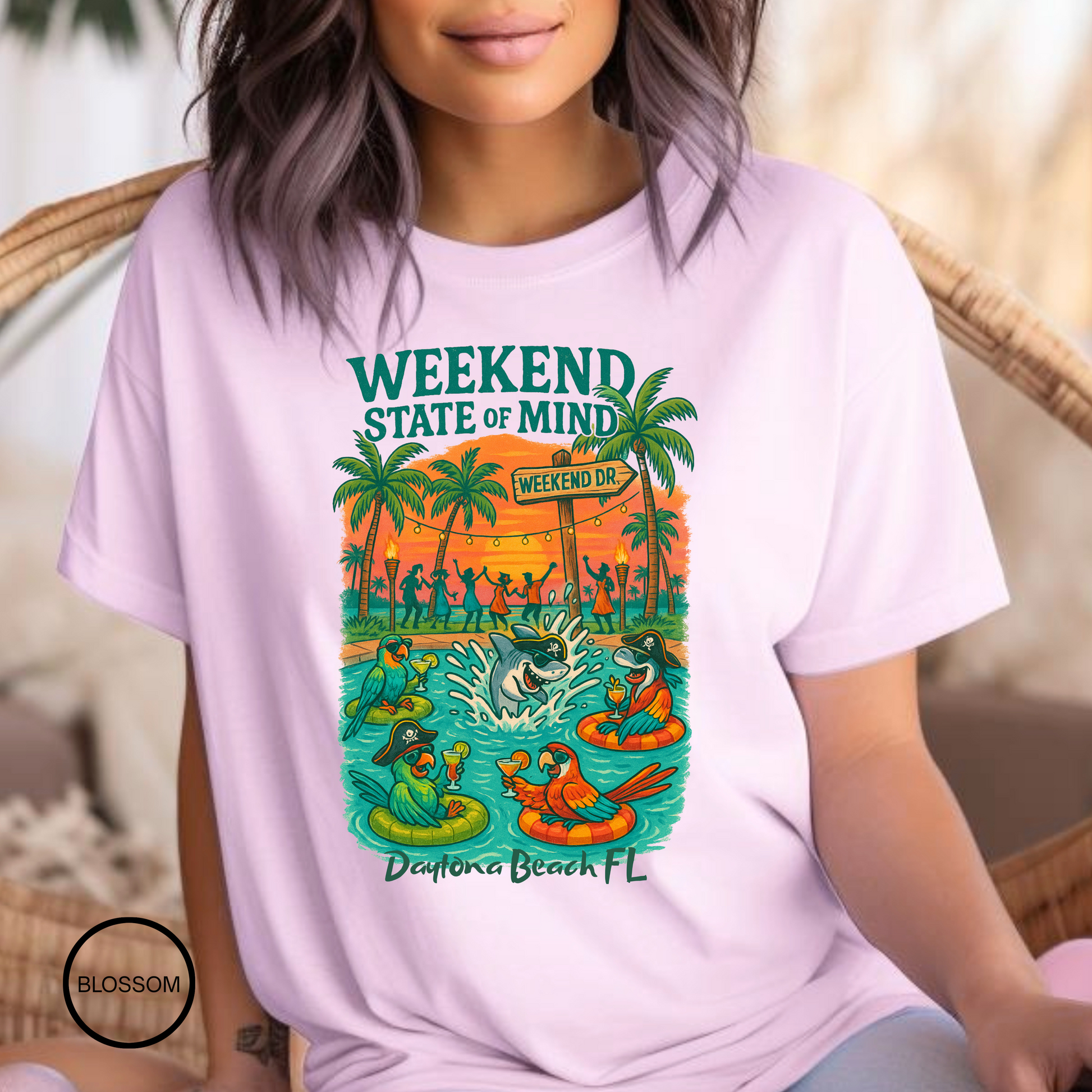 Weekend Dr T shirt  Comfort colors 1717