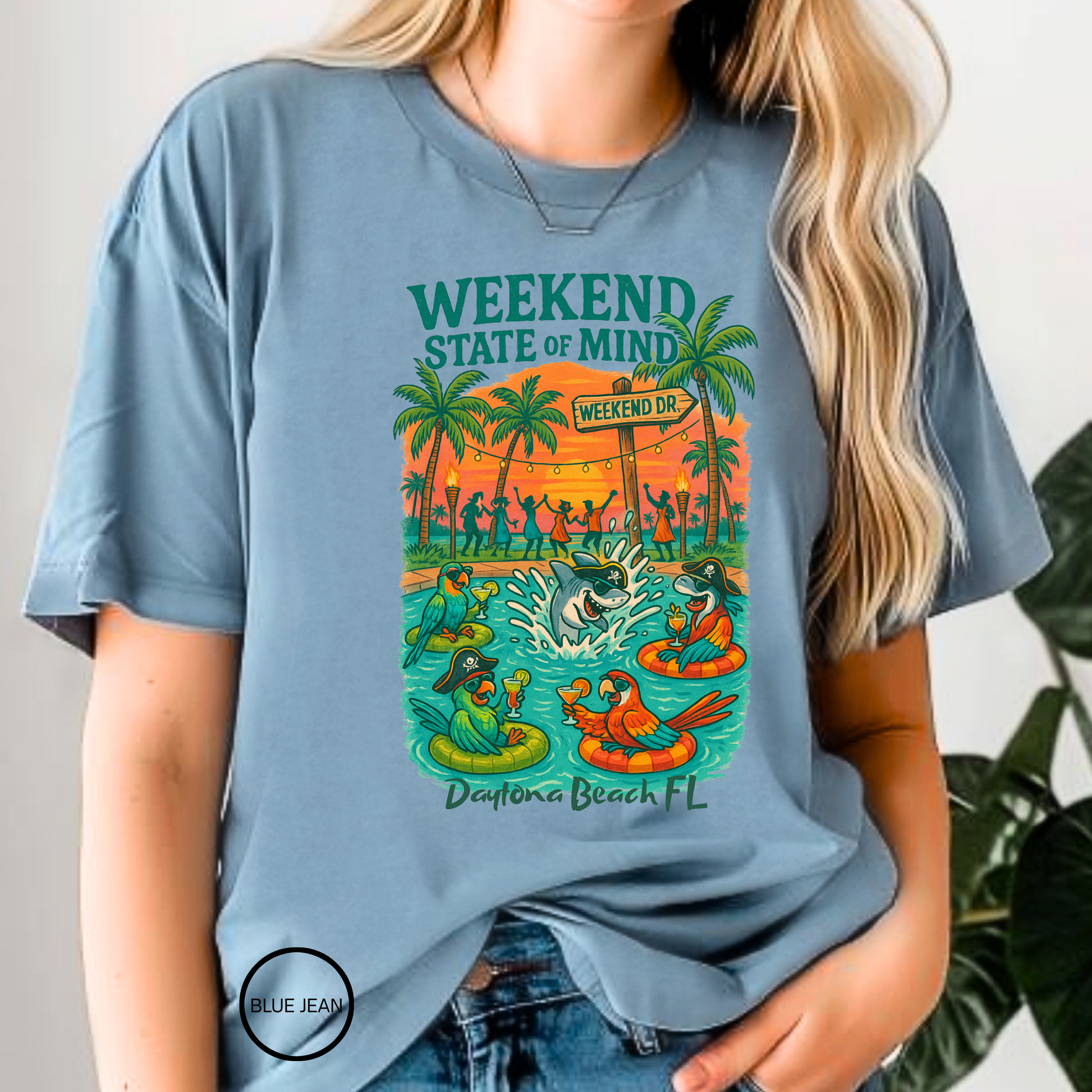 Weekend Dr T shirt  Comfort colors 1717