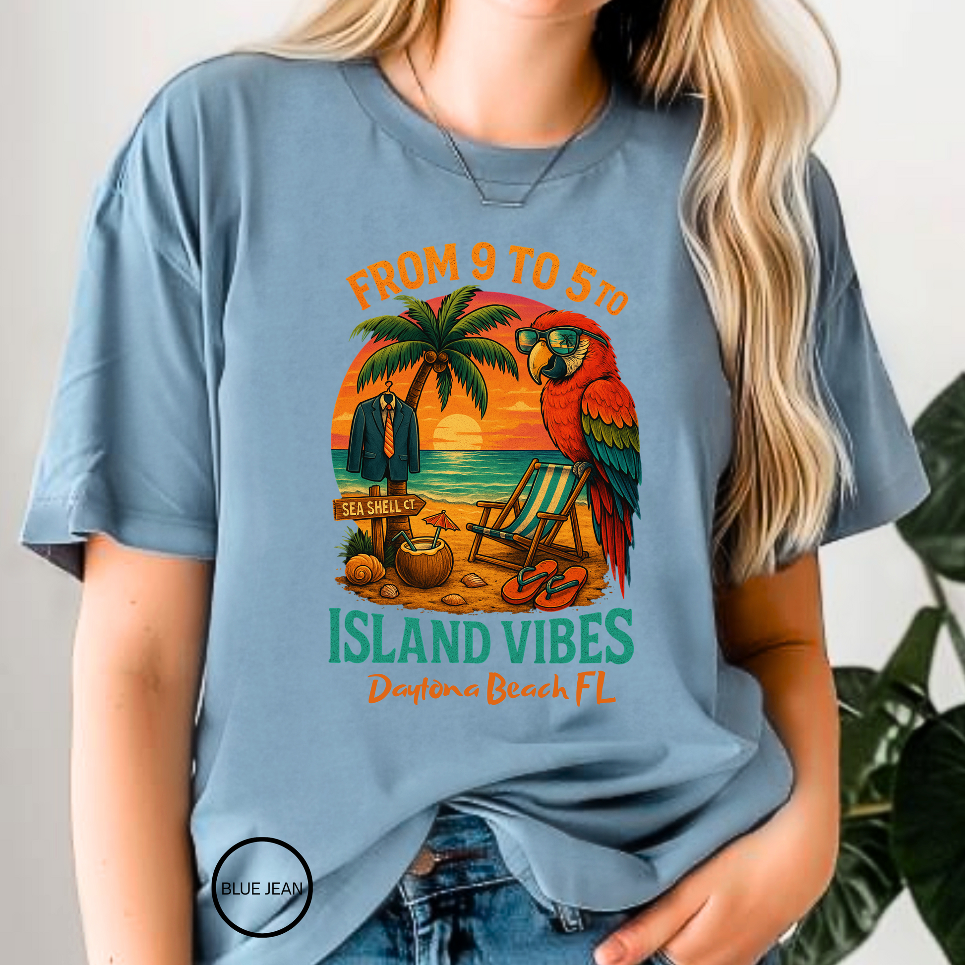 Sea Shell ct T shirt  Comfort colors 1717