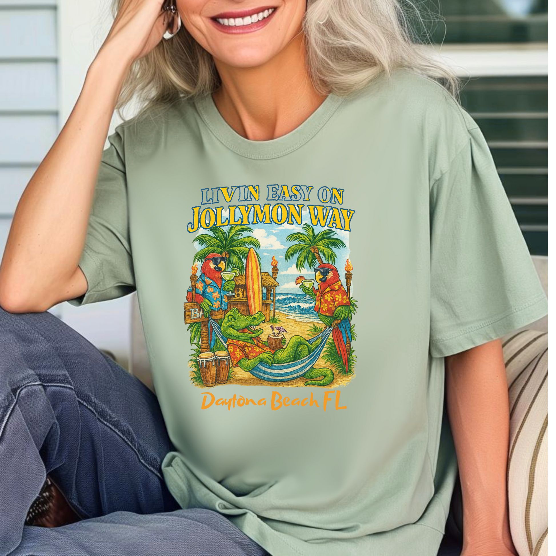 Jollymon Way T shirt  Comfort colors 1717