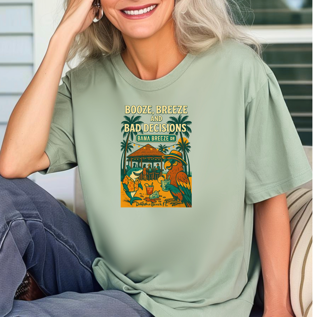 Bama Breeze dr T-shirt  Comfort colors 1717