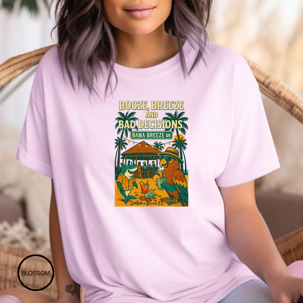 Bama Breeze dr T-shirt  Comfort colors 1717