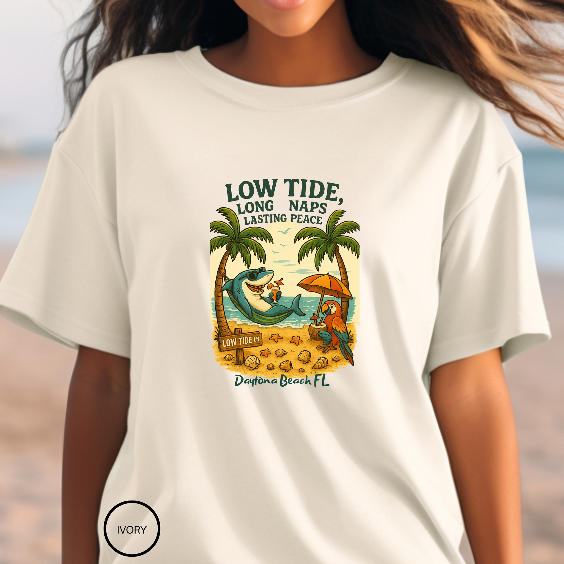 Low Tide Ln T shirt  Comfort colors 1717