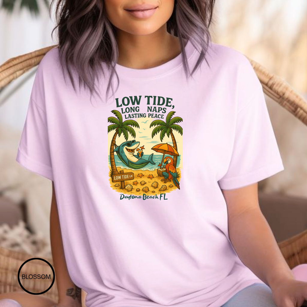 Low Tide Ln T shirt  Comfort colors 1717