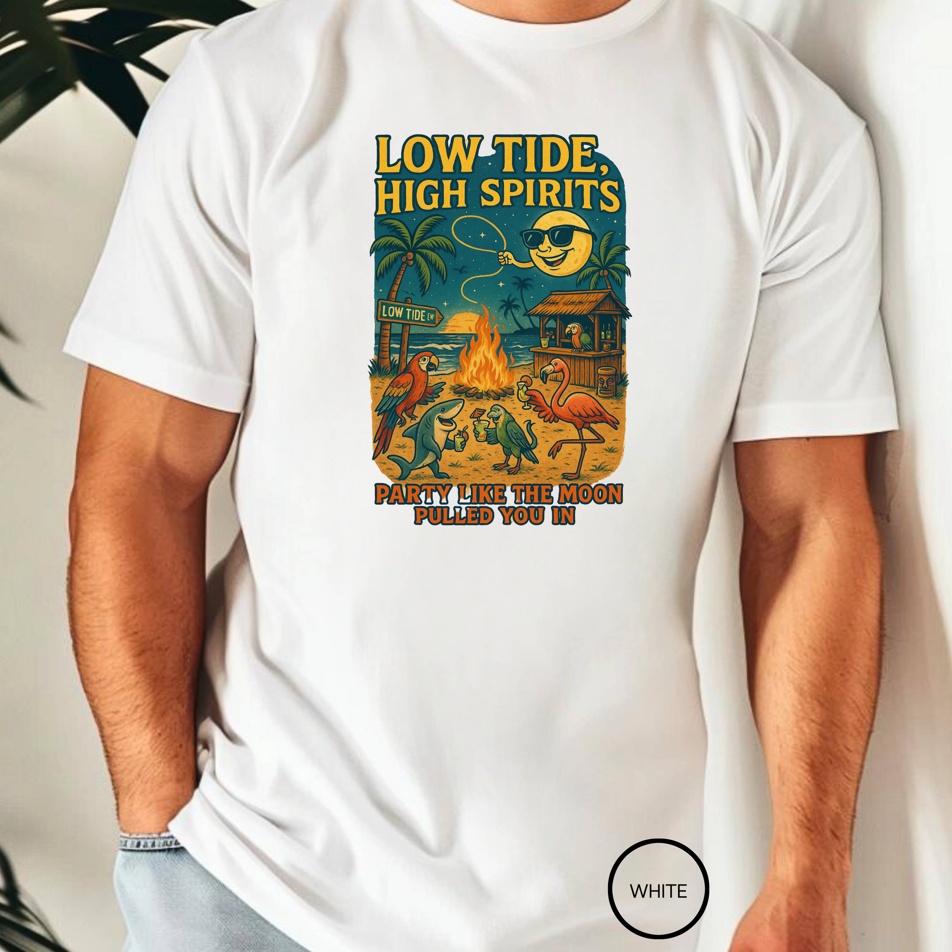 Low Tide Ln T shirt  Comfort colors 1717