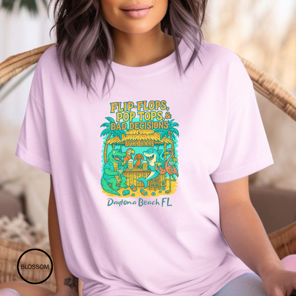 Pop Top Ln shirt  Comfort colors 1717