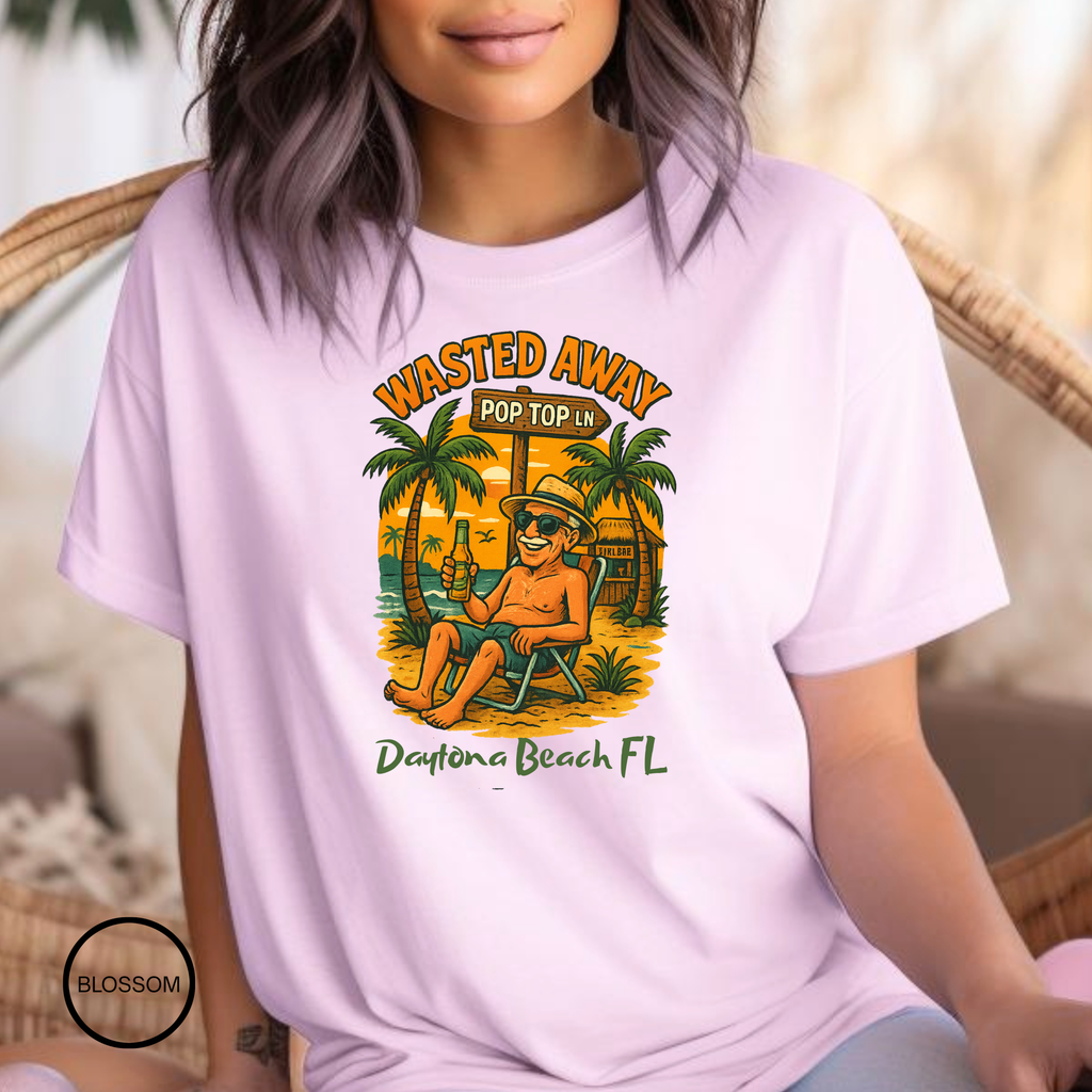 Pop Top Ln shirt  Comfort colors 1717