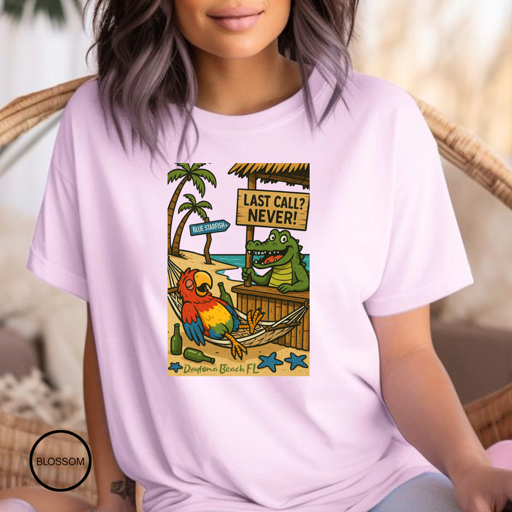 Blue Starfish Pl Living the Laid-Back Life T-Shirt
