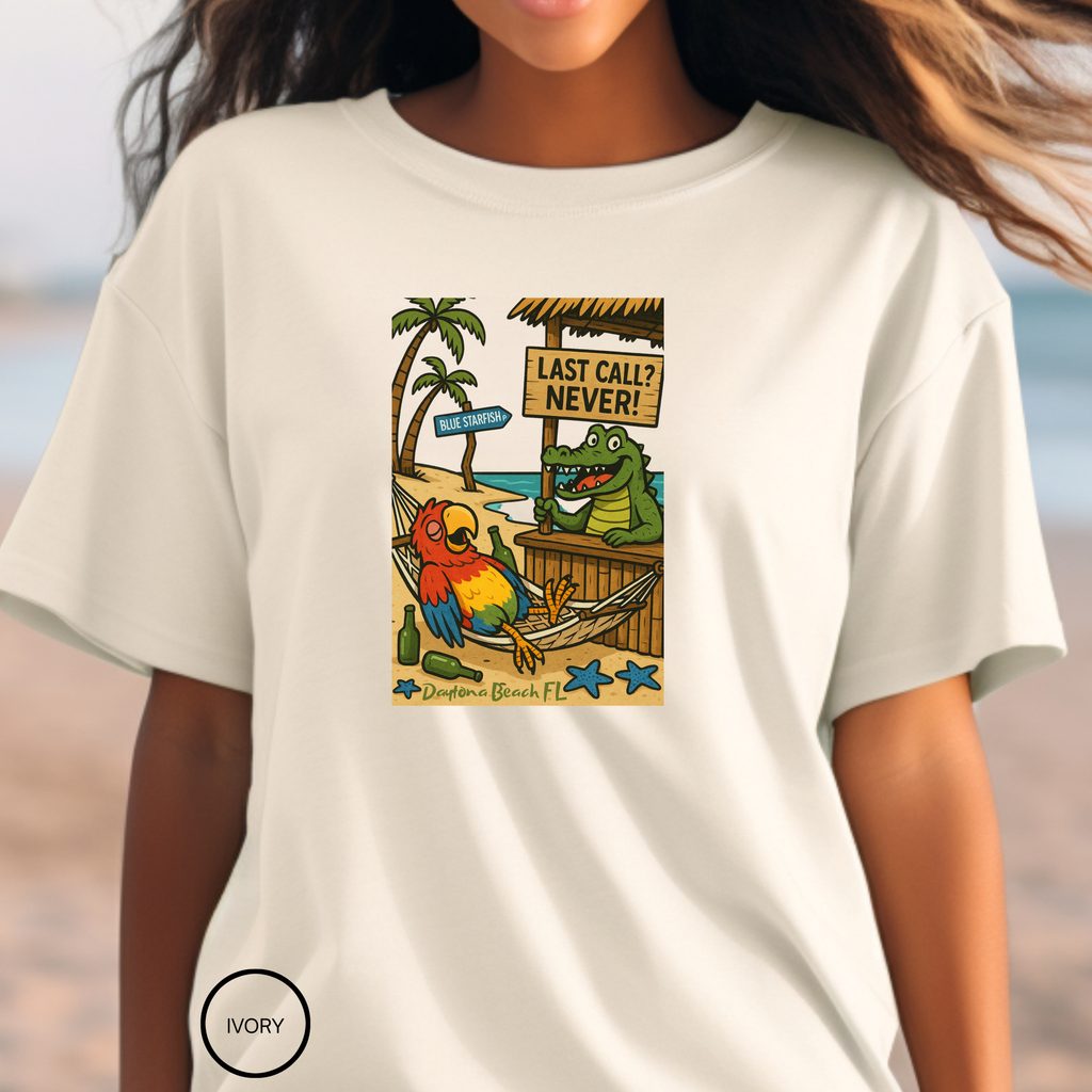 Blue Starfish Pl Living the Laid-Back Life T-Shirt