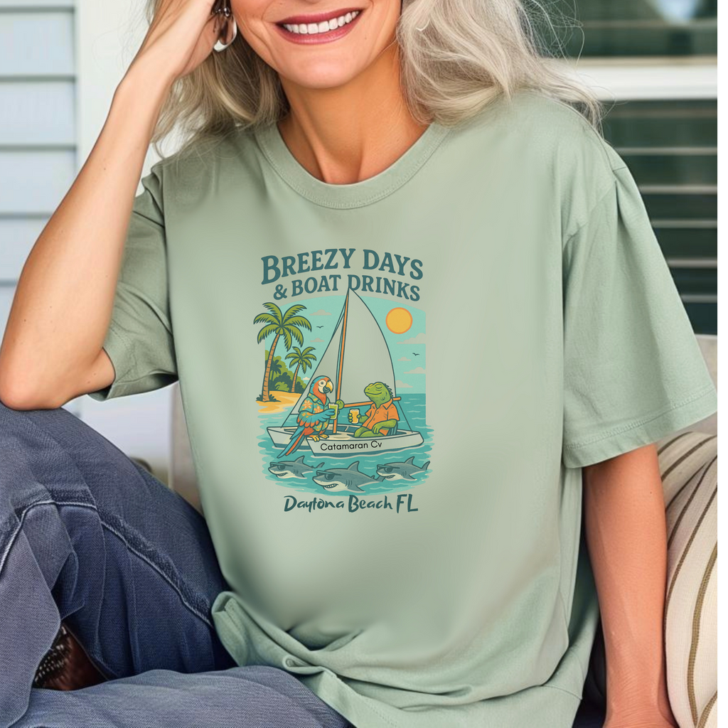 Catamaran Cv   T-Shirt    comfort colors 1717