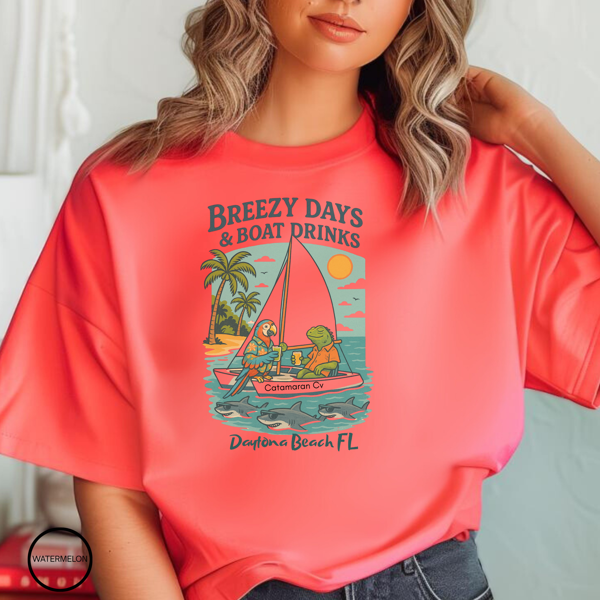 Catamaran Cv   T-Shirt    comfort colors 1717