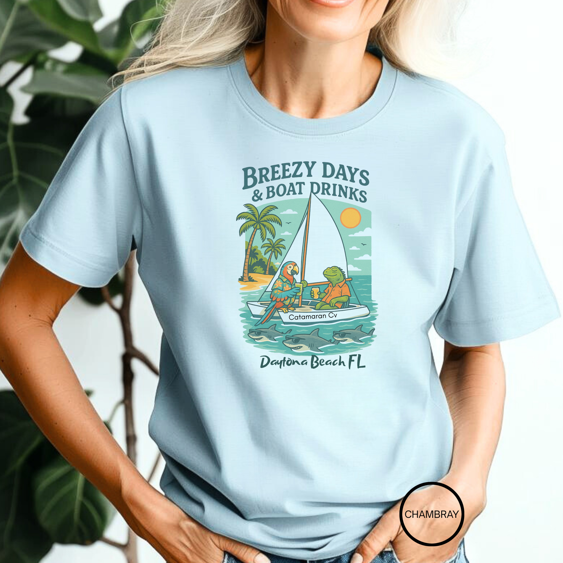 Catamaran Cv   T-Shirt    comfort colors 1717