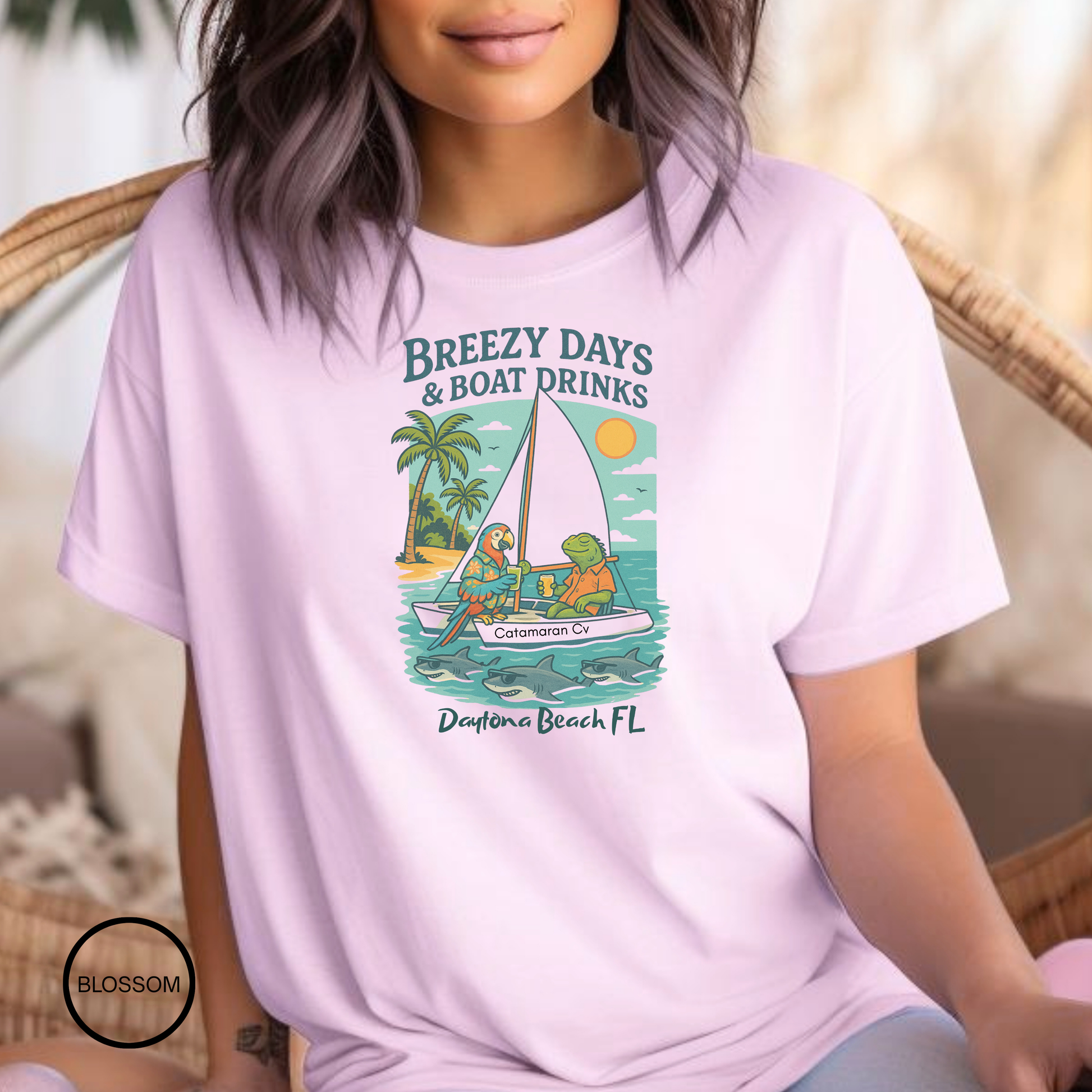 Catamaran Cv   T-Shirt    comfort colors 1717