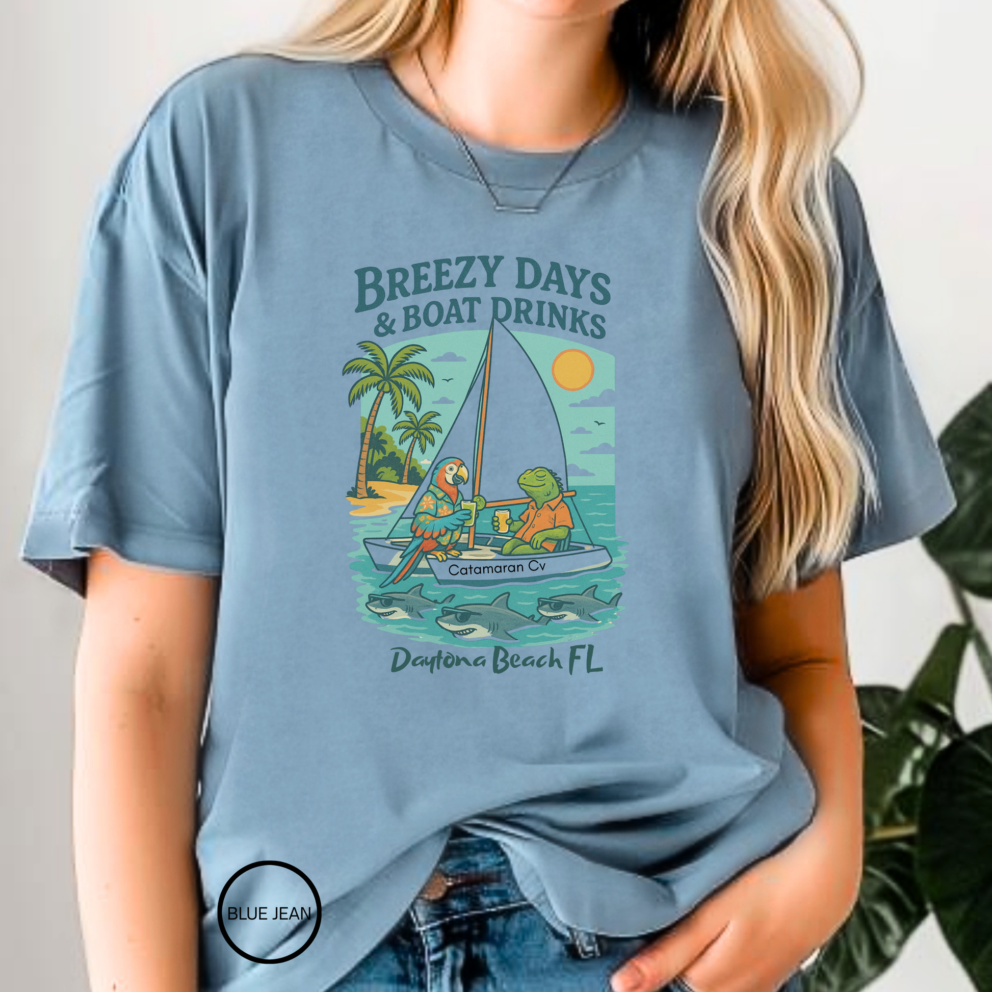 Catamaran Cv   T-Shirt    comfort colors 1717