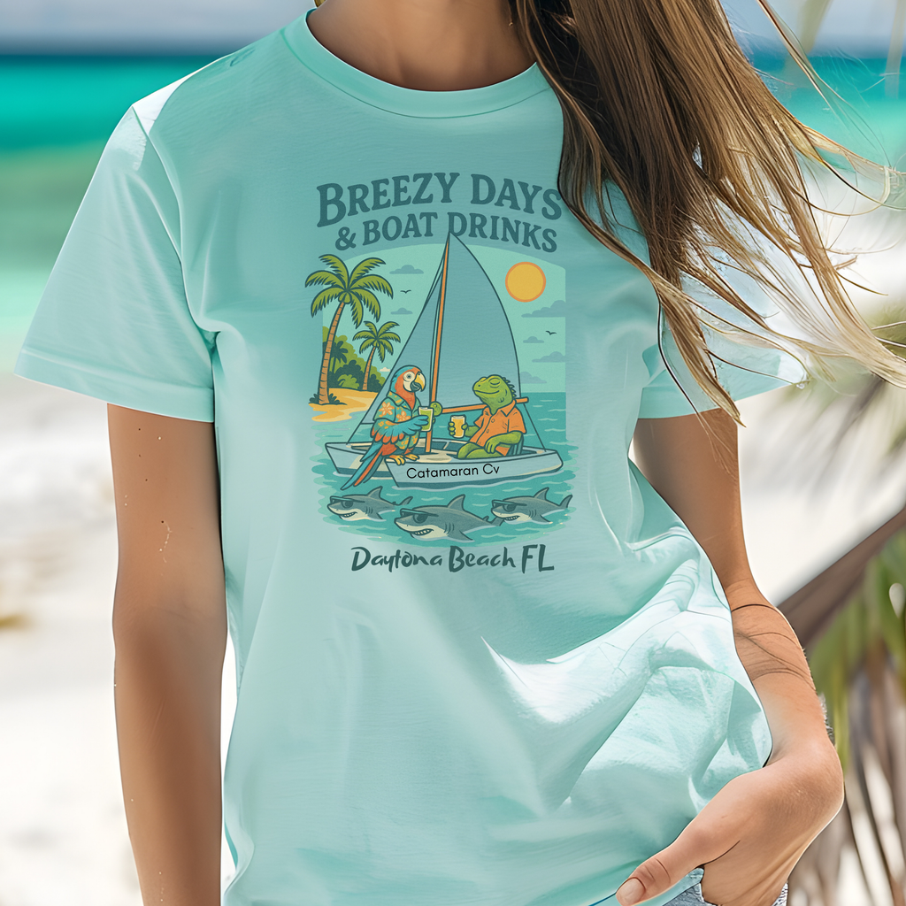 Catamaran Cv   T-Shirt    comfort colors 1717