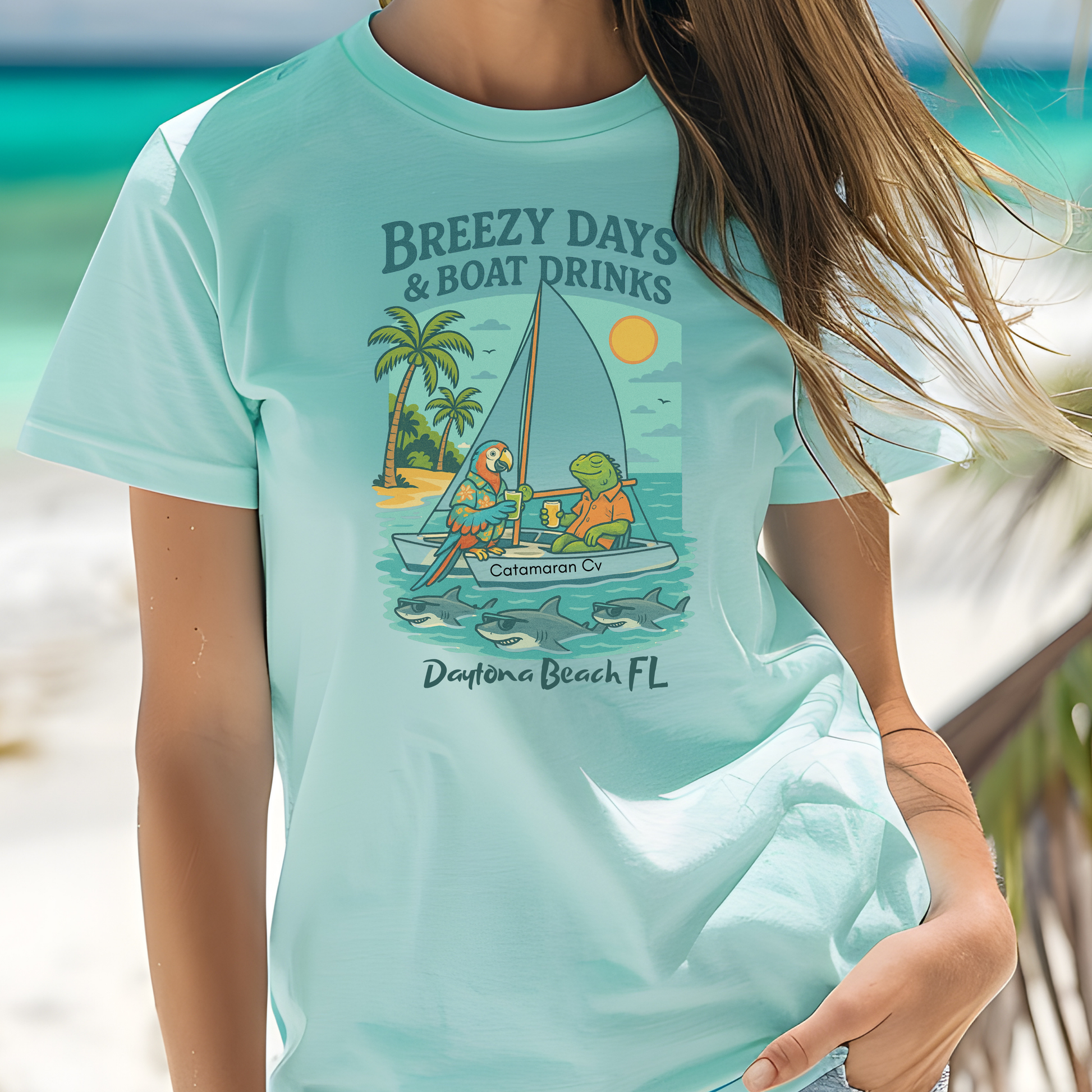 Catamaran Cv   T-Shirt    comfort colors 1717