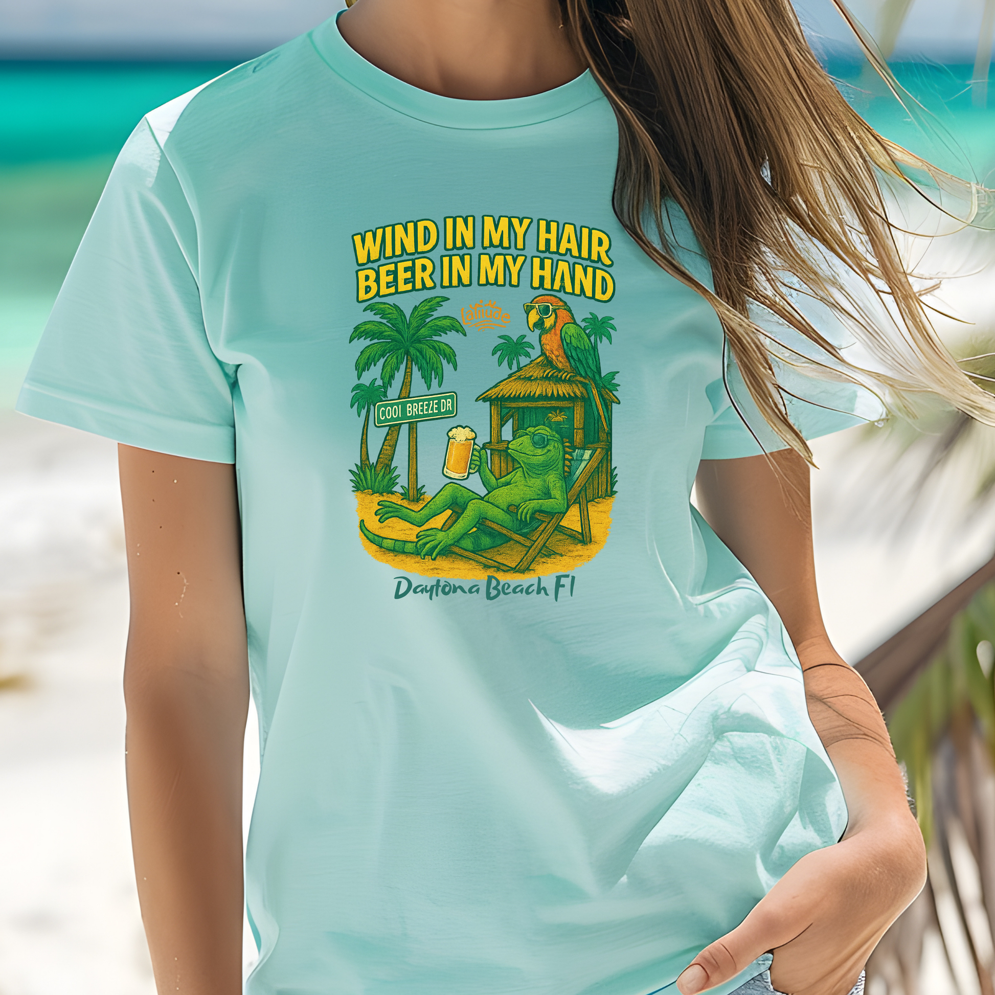 Cool Breeze Dr Jimmy Buffet Style T-Shirt