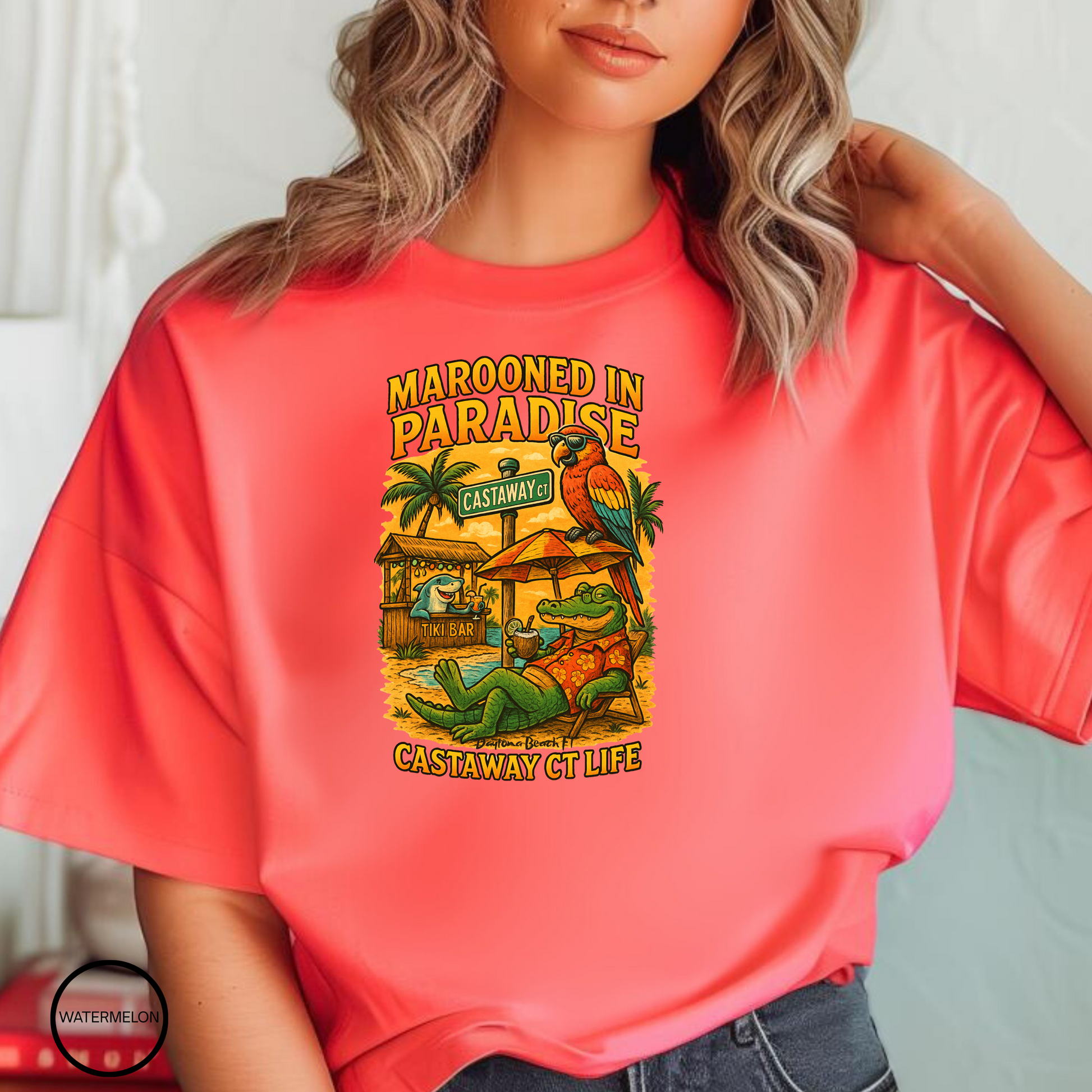 Castaway  Ct   Jimmy Buffet Style T-Shirt