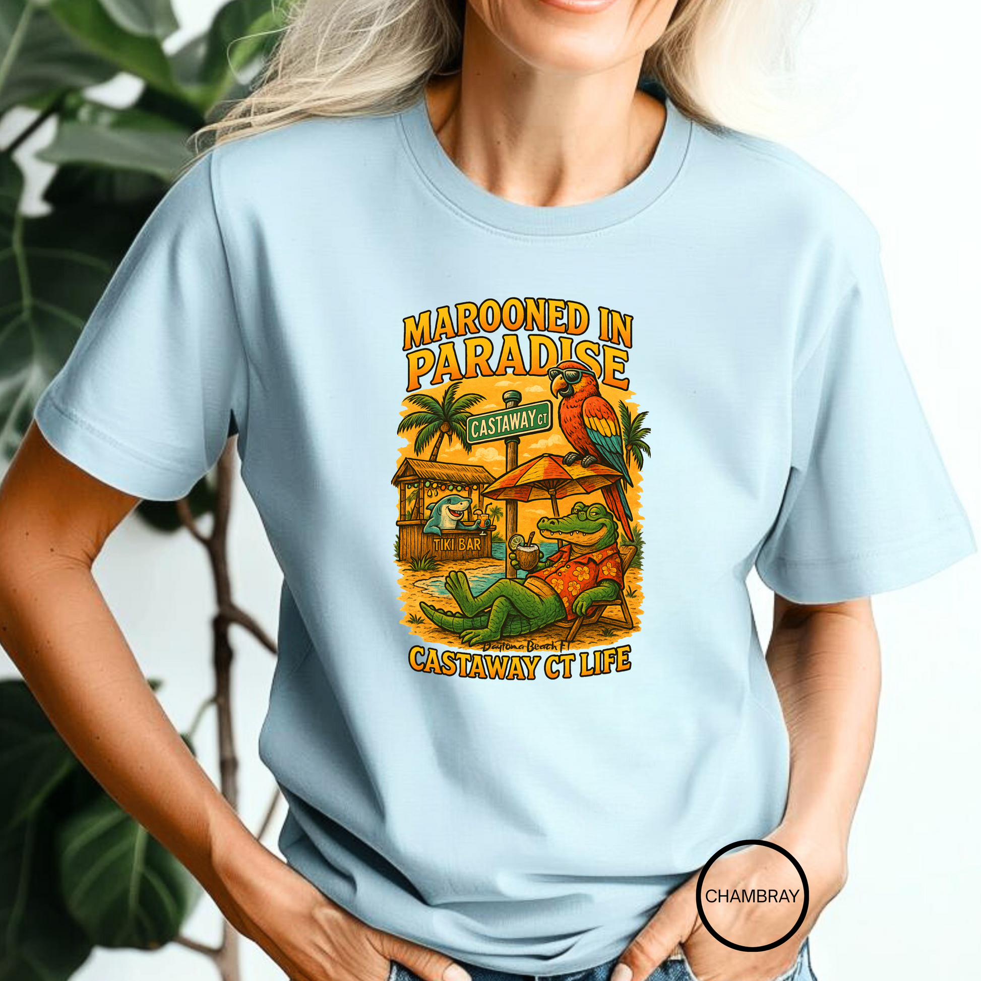 Castaway  Ct   Jimmy Buffet Style T-Shirt