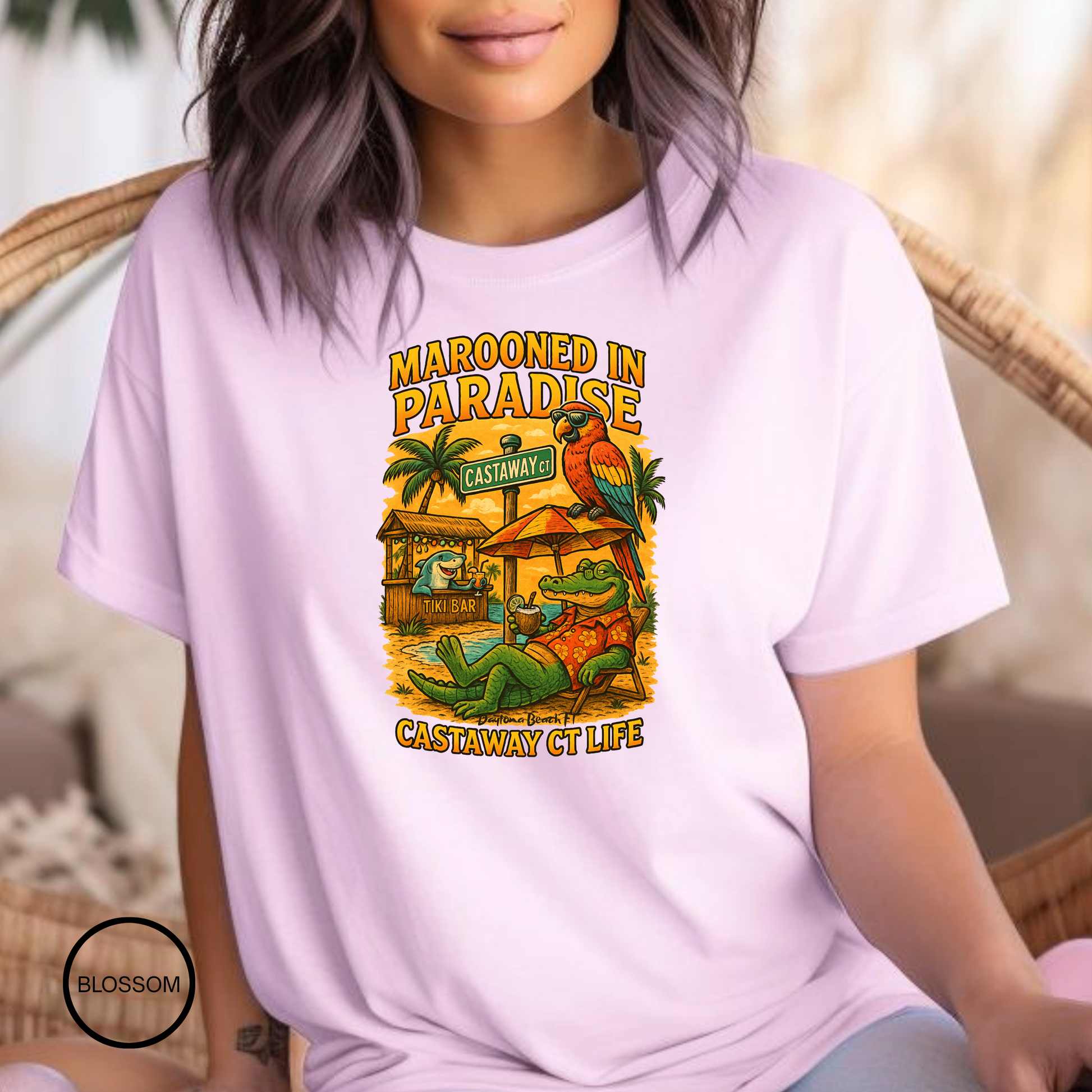 Castaway  Ct   Jimmy Buffet Style T-Shirt