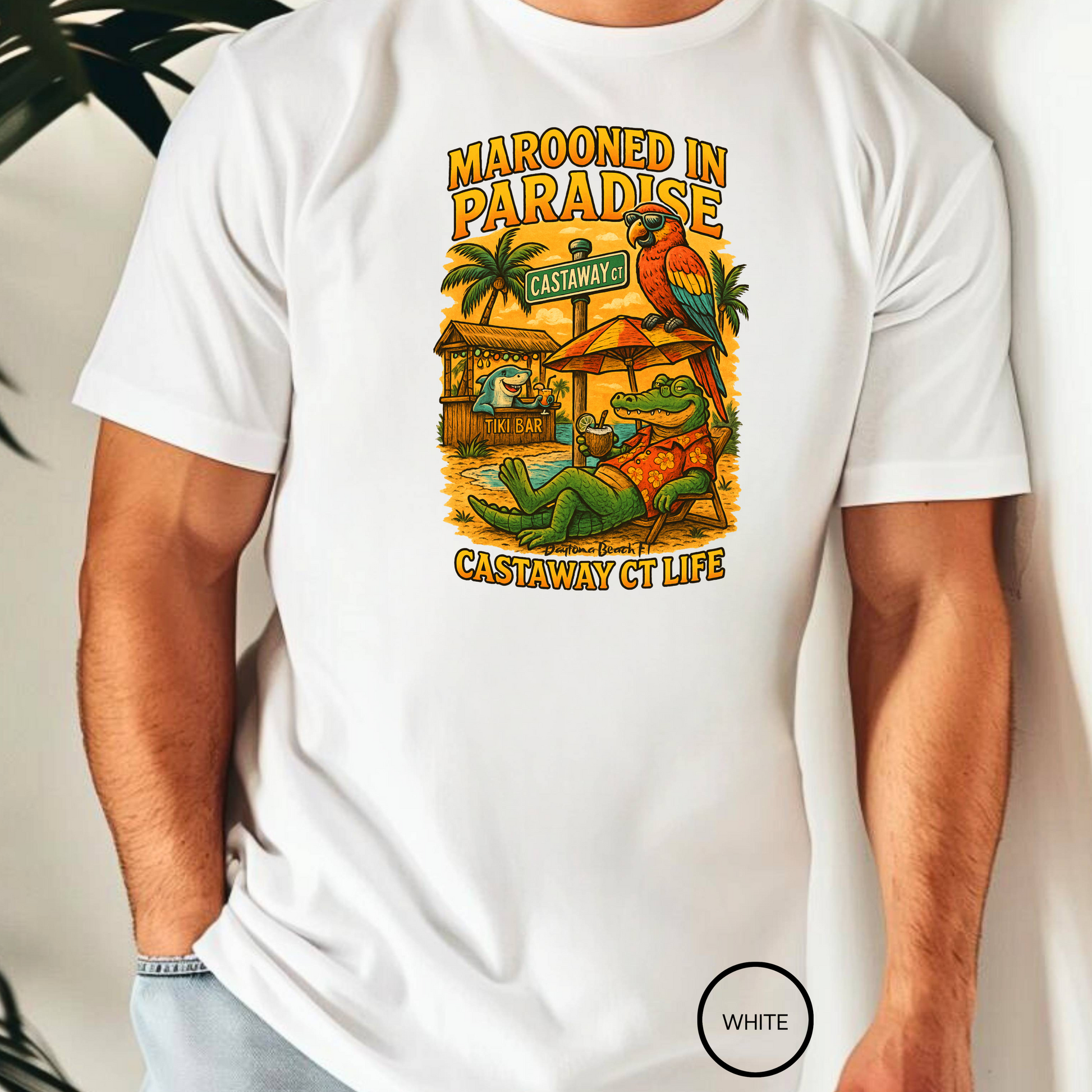 Castaway  Ct   Jimmy Buffet Style T-Shirt